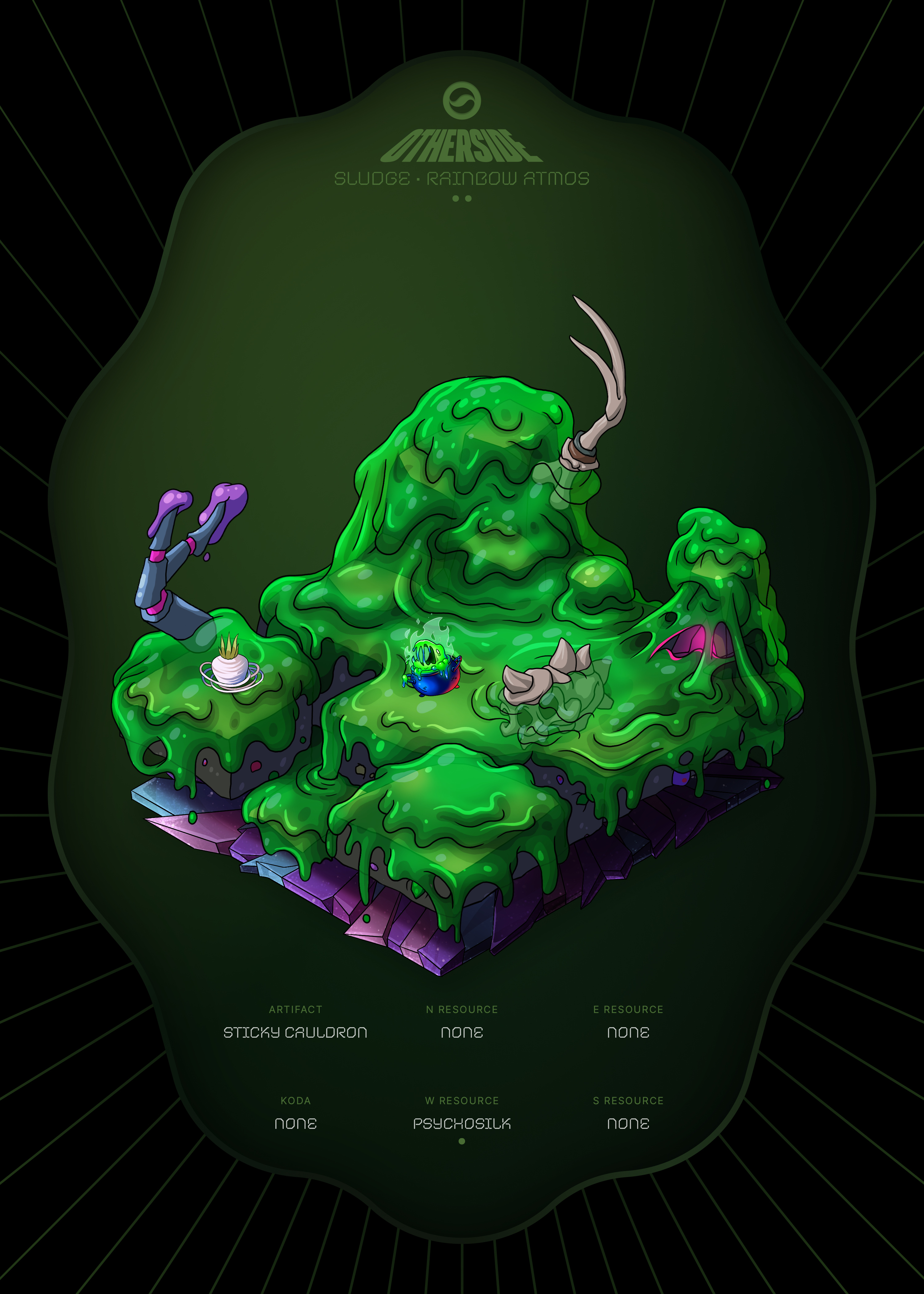 Otherdeed #83800 — Sludge
