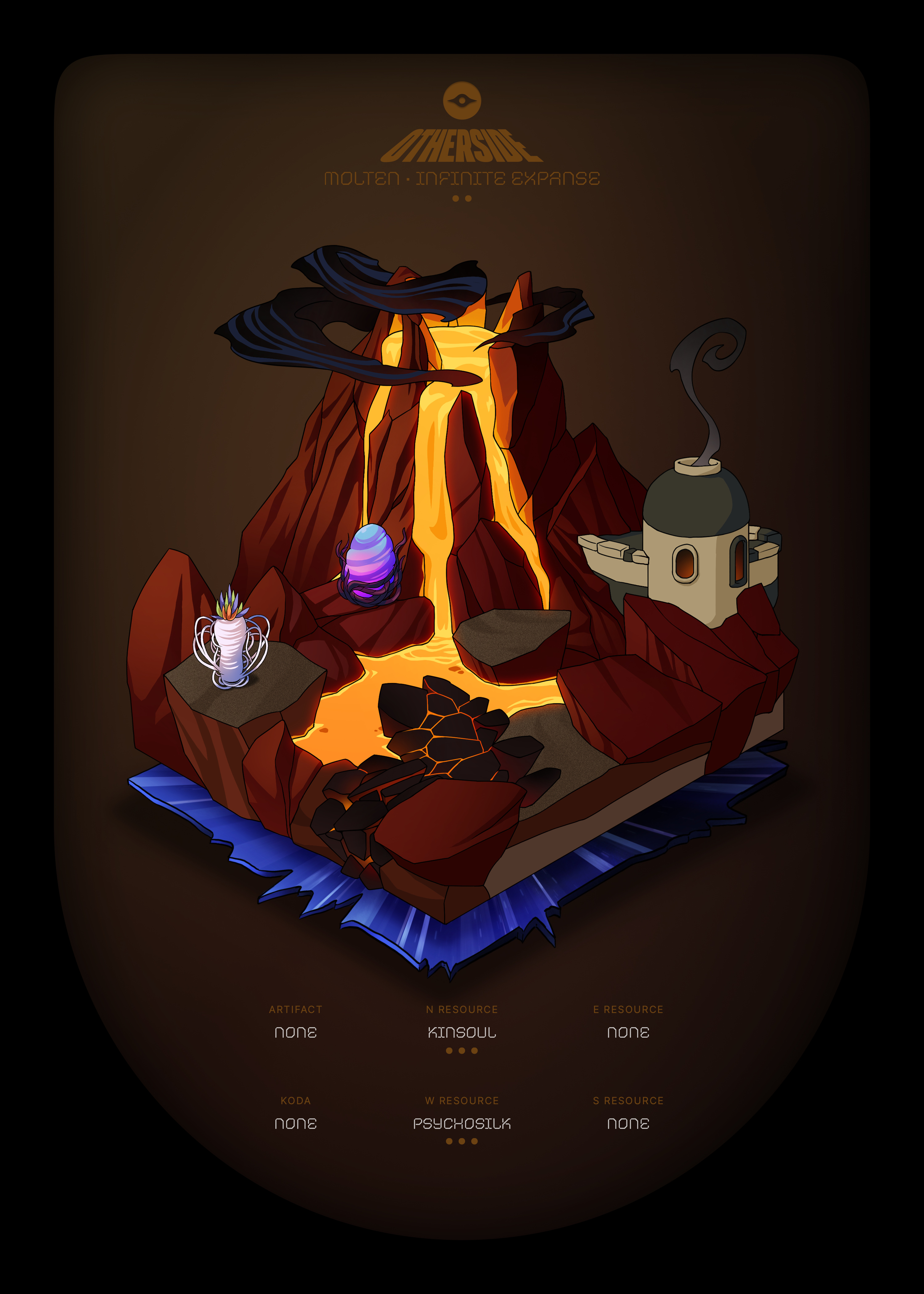 Otherdeed #41948 — Molten