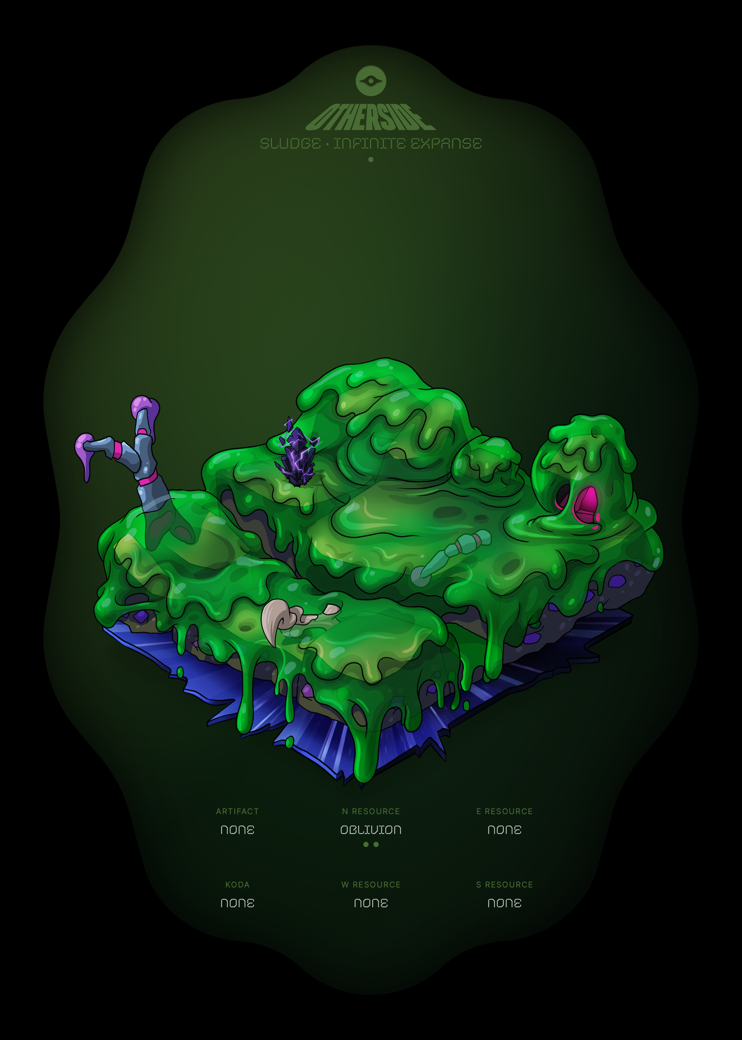 Otherdeed #57615 — Sludge