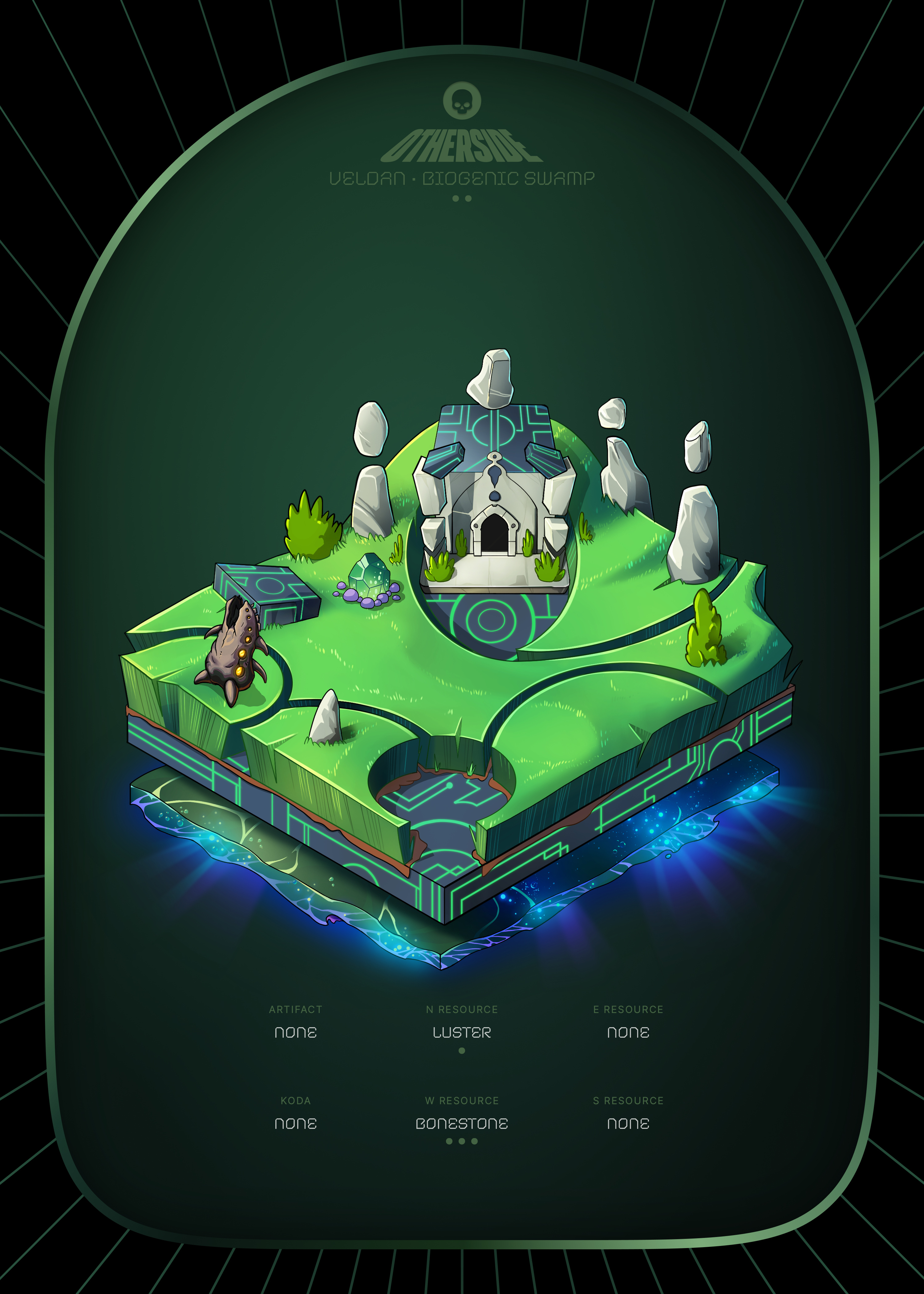 Otherdeed #8309 — Veldan