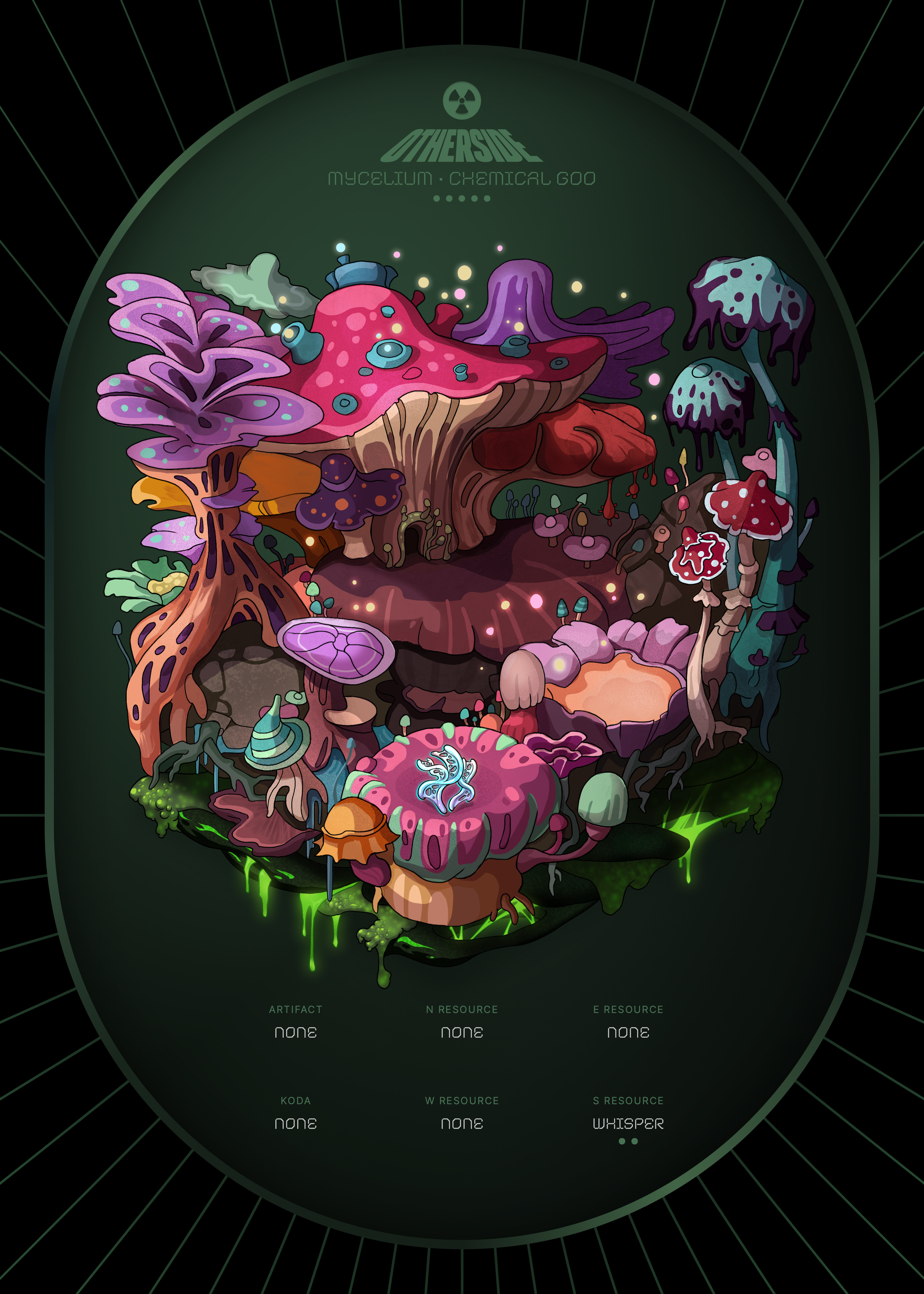 Otherdeed #16575 — Mycelium