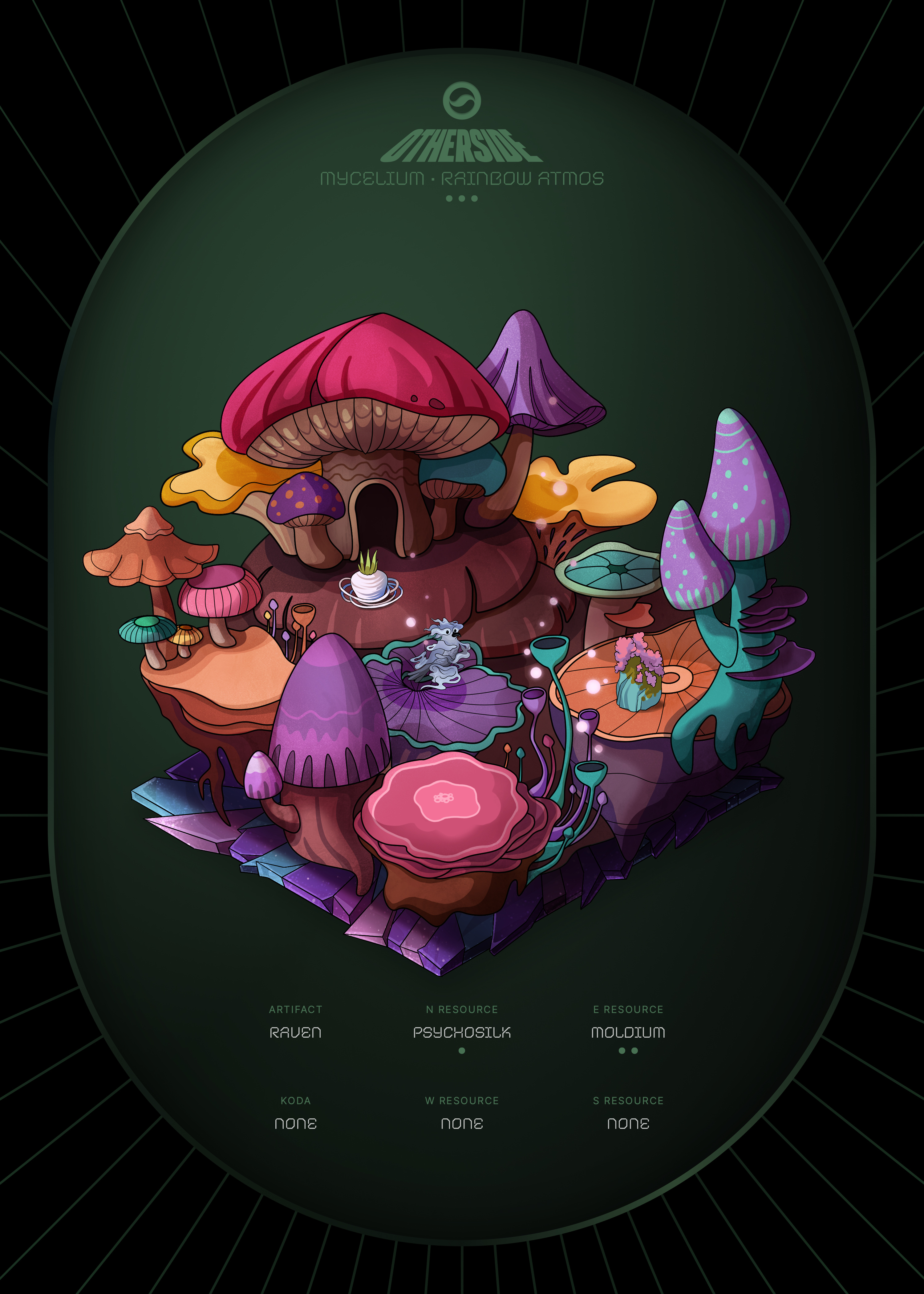 Otherdeed #76035 — Mycelium