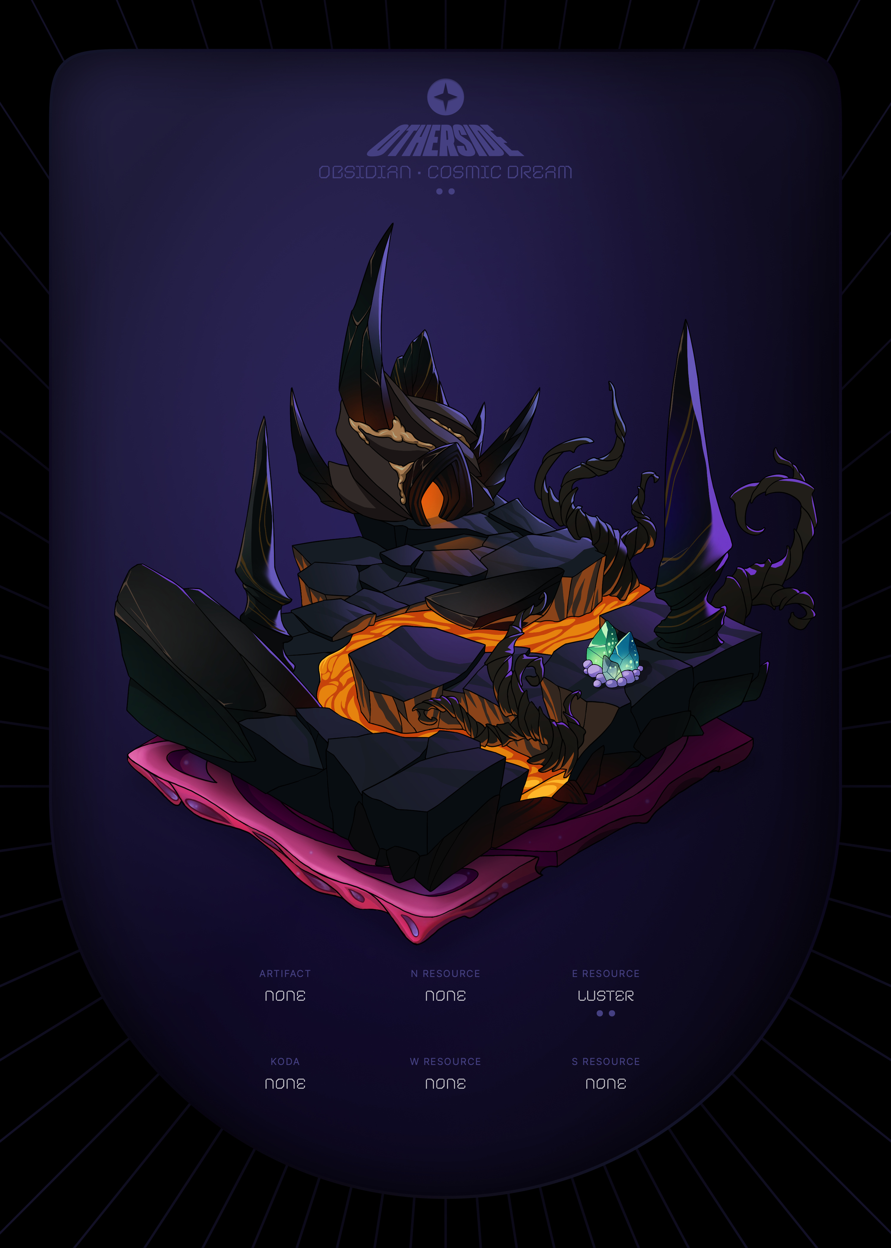Otherdeed #95819 — Obsidian