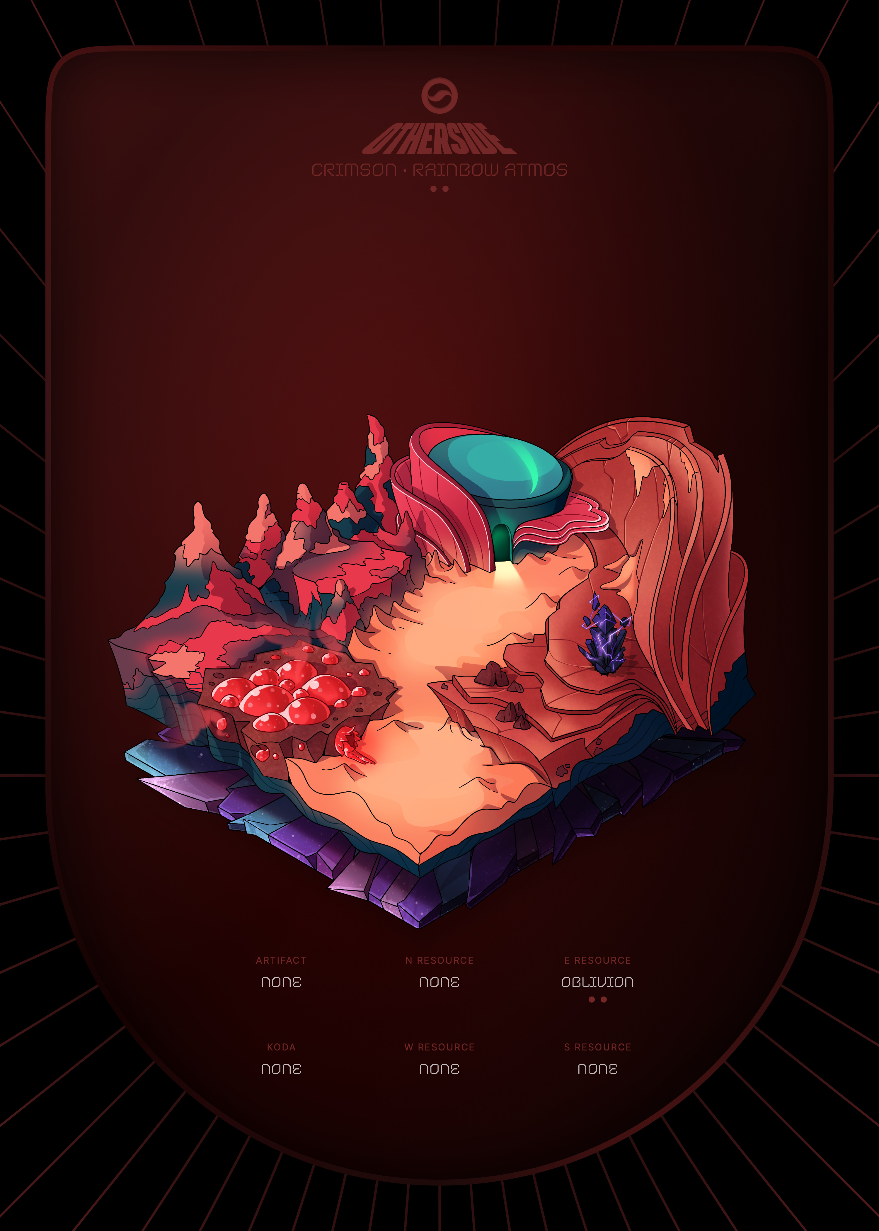 Otherdeed #78195 — Crimson