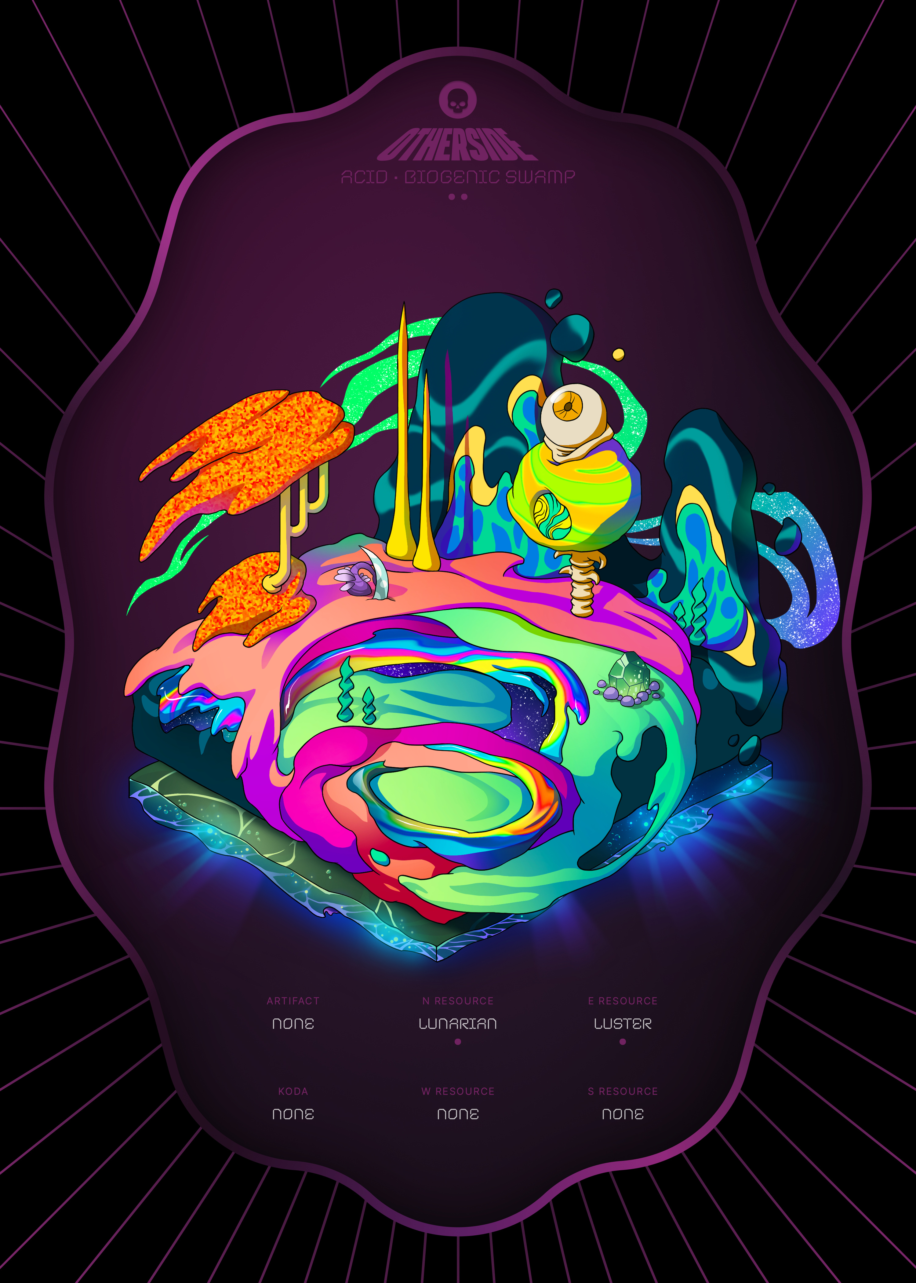 Otherdeed #4332 — Acid