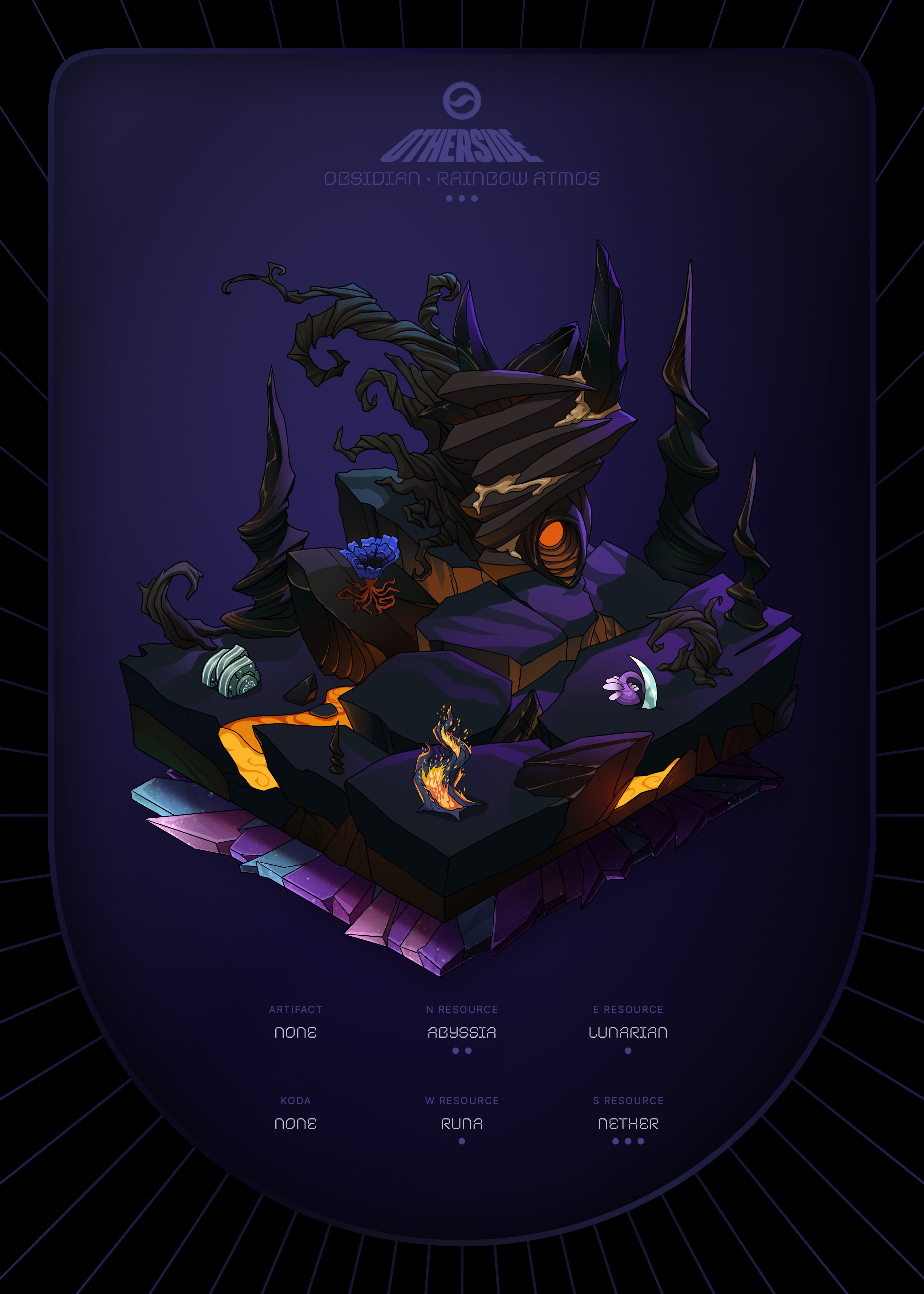 Otherdeed #80107 — Obsidian