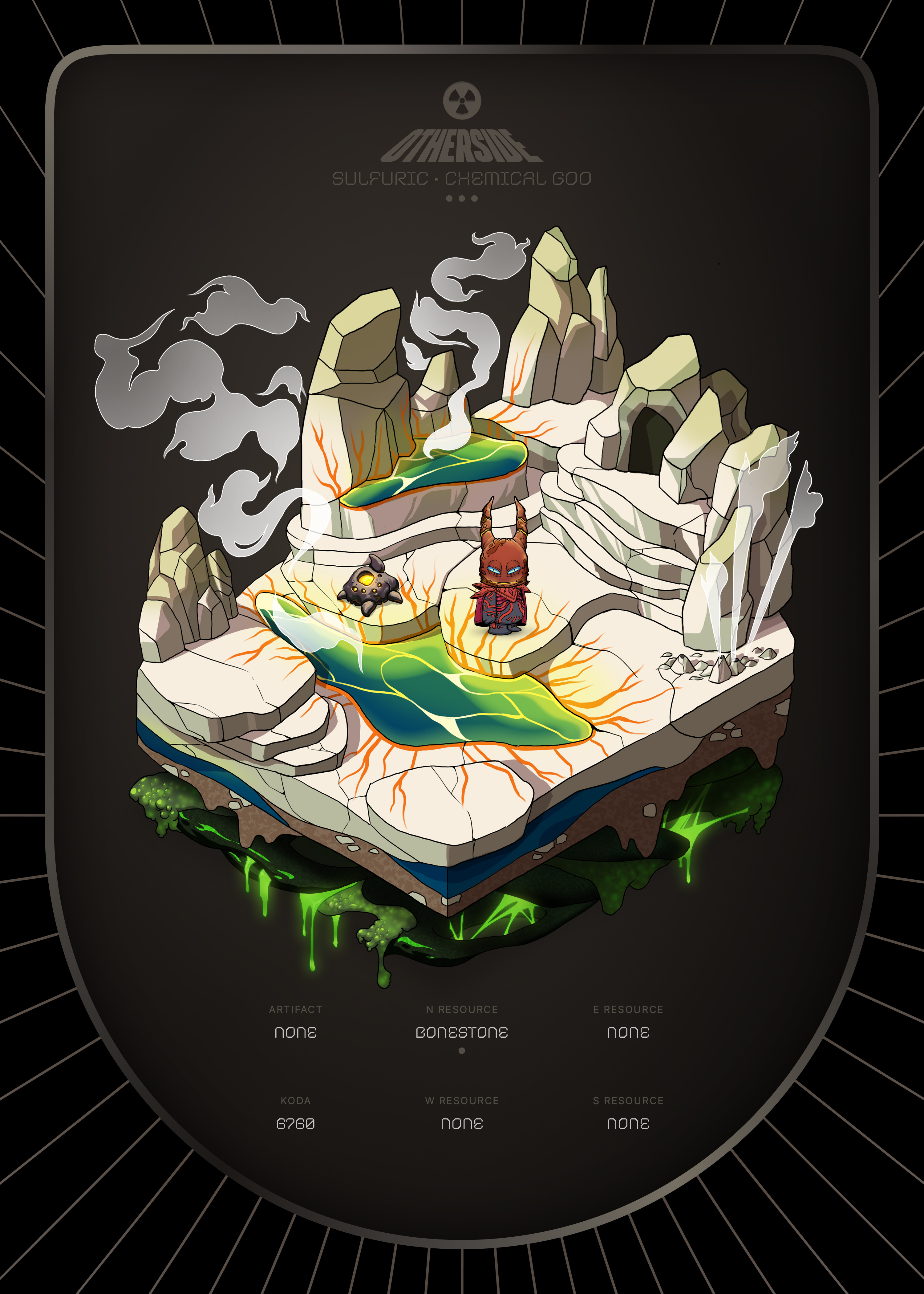 Otherdeed #13447 — Sulfuric