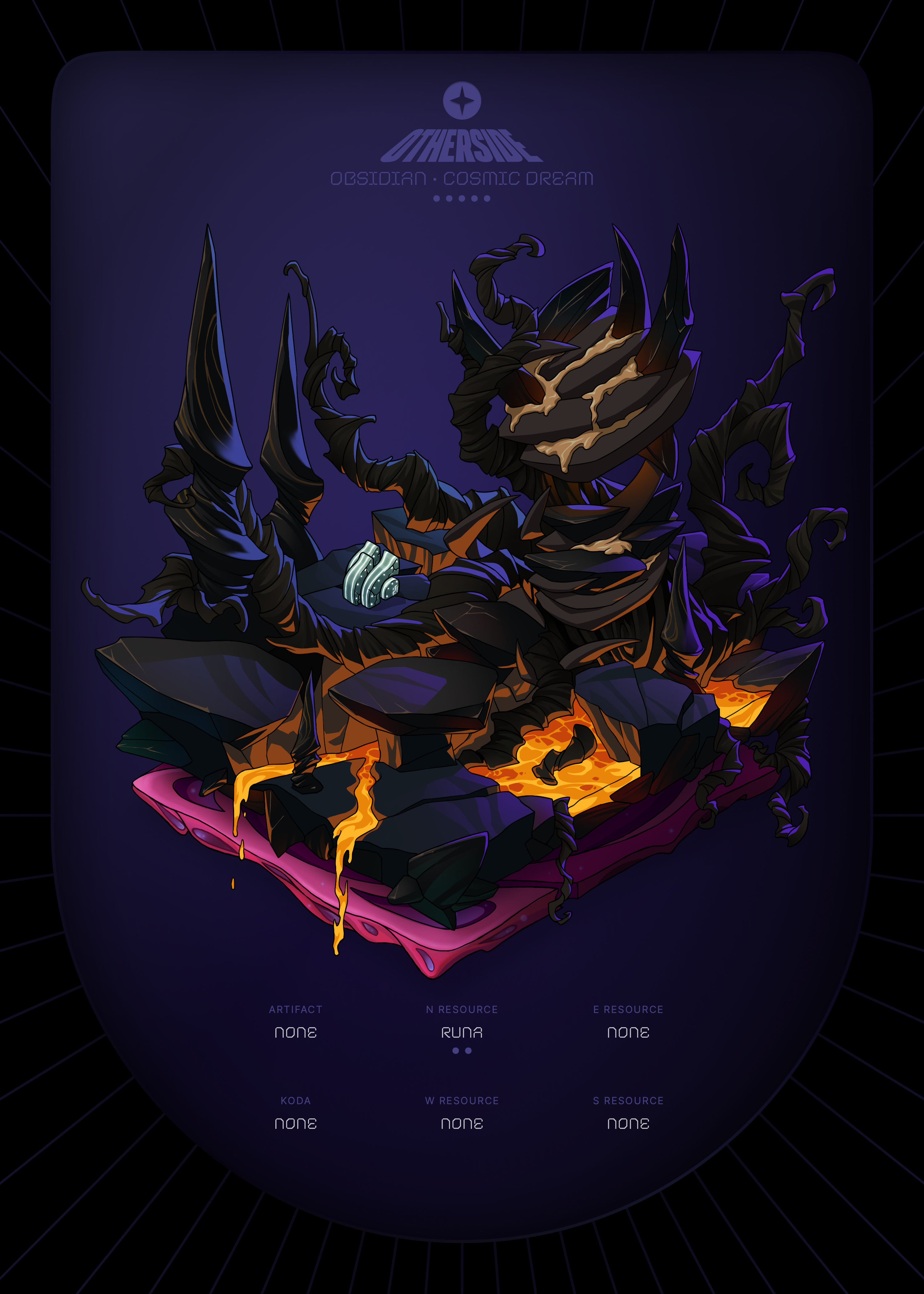 Otherdeed #31074 — Obsidian