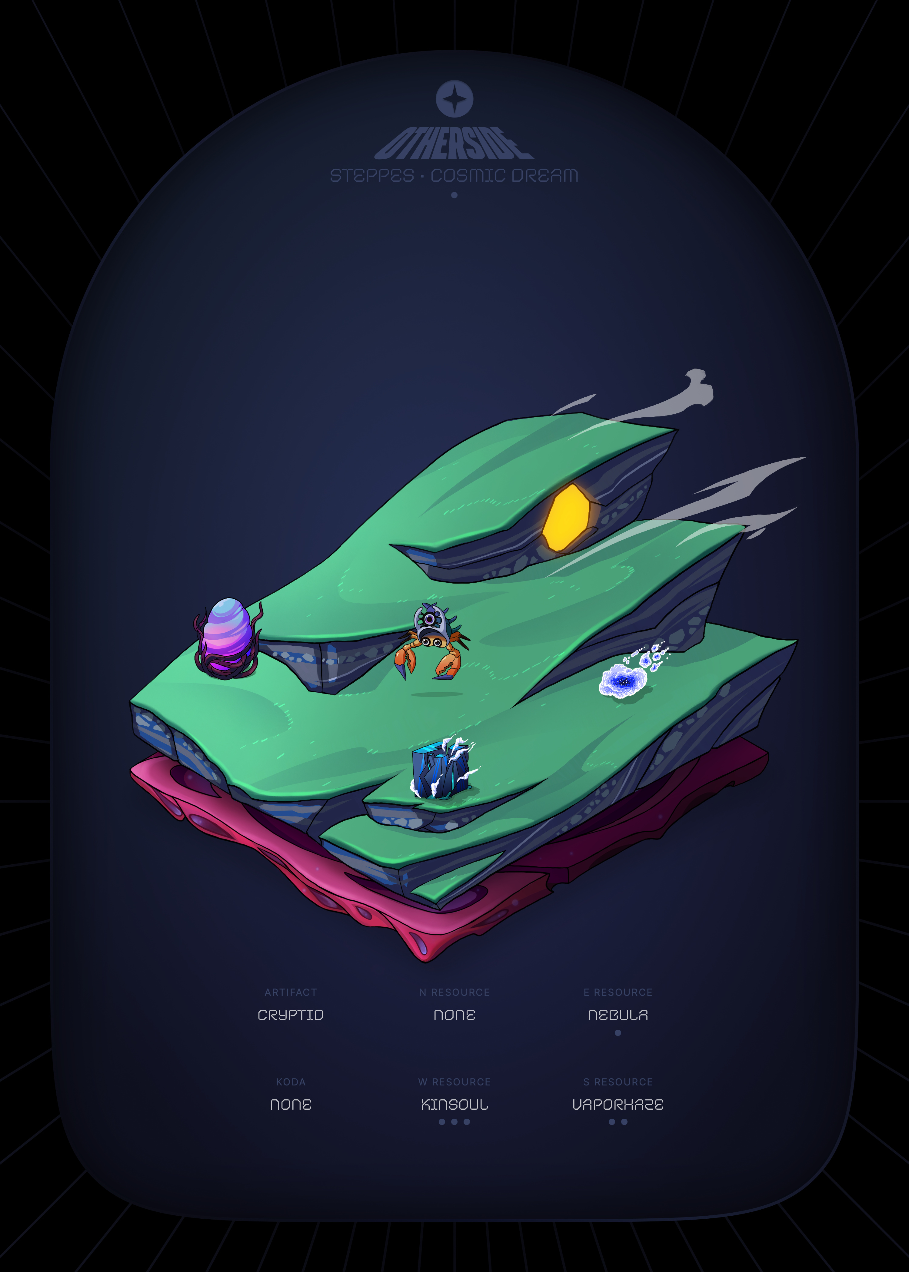 Otherdeed #34110 — Steppes