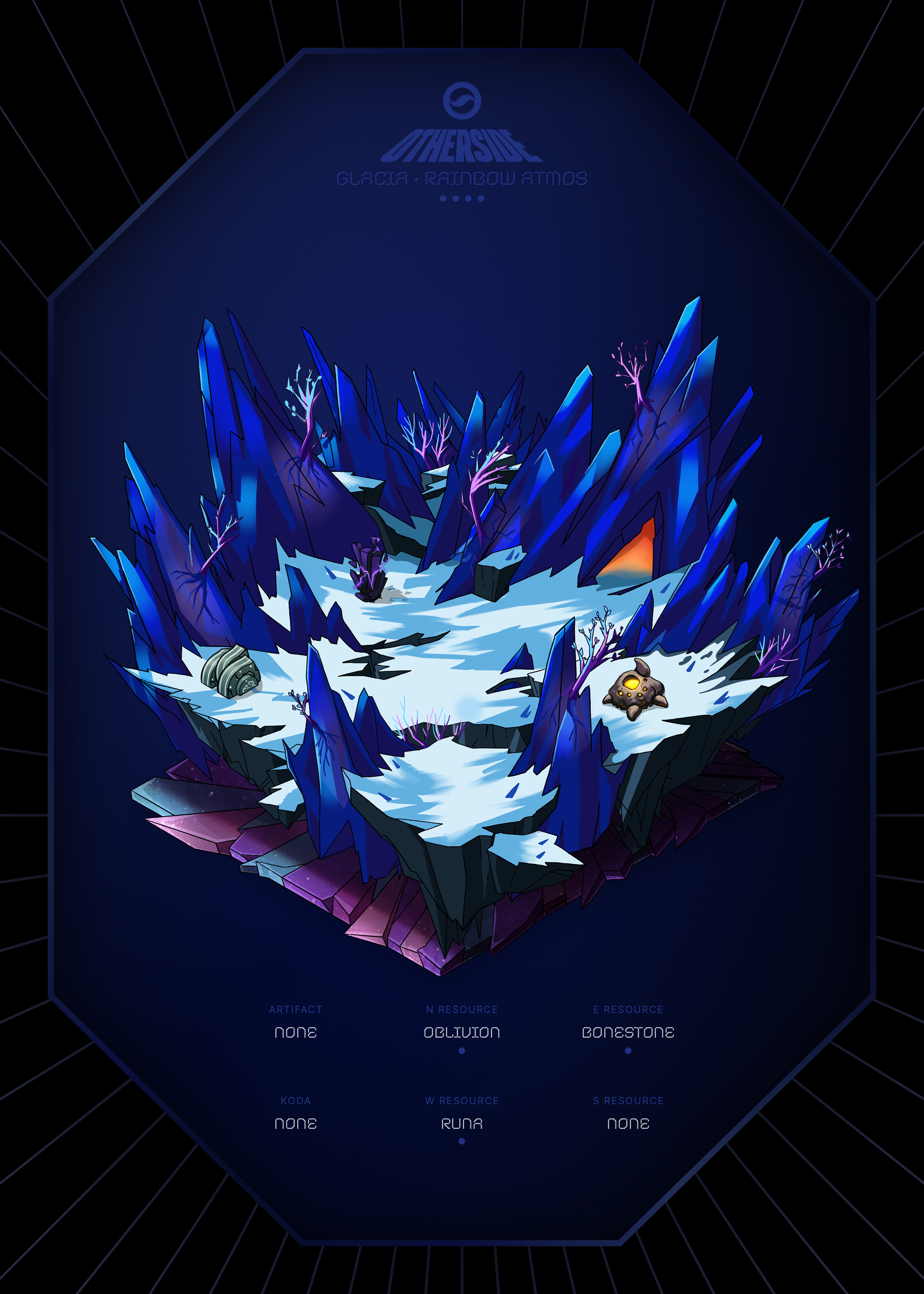 Otherdeed #73543 — Glacia