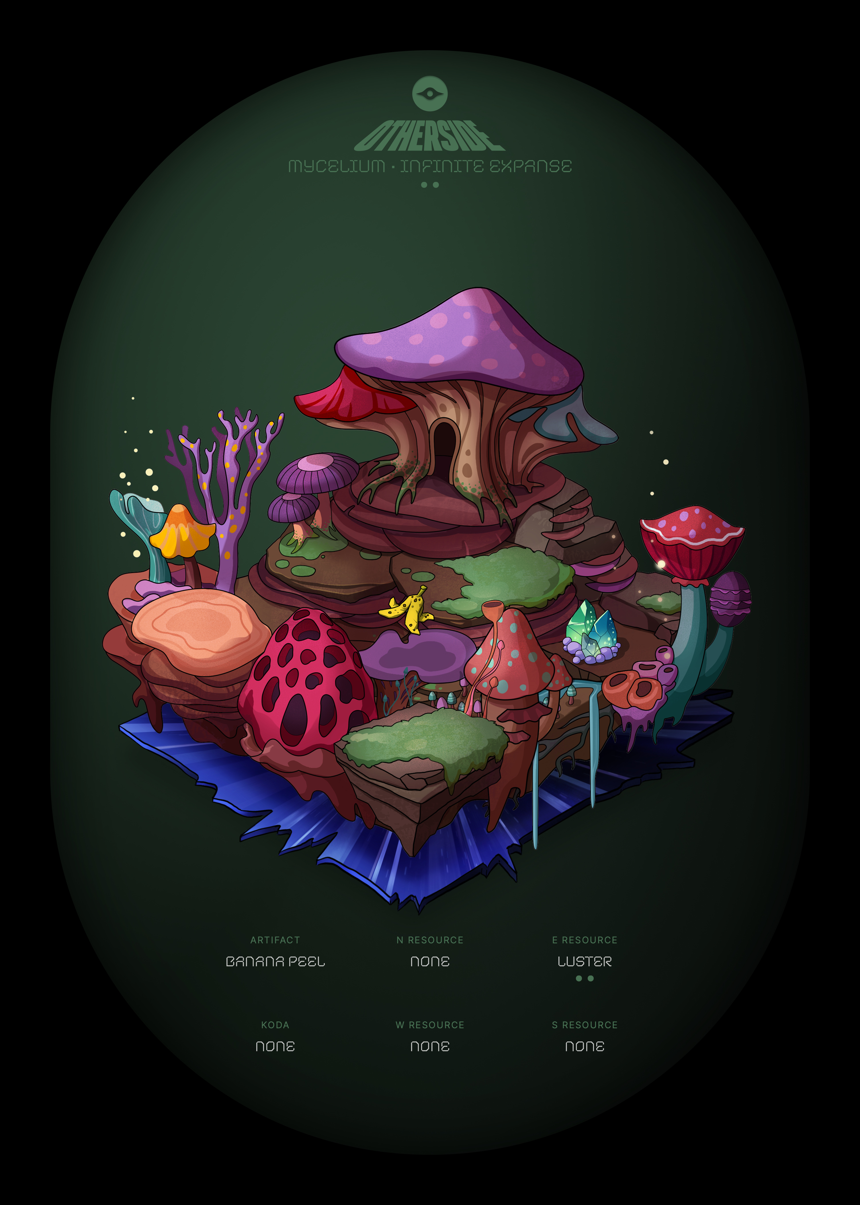 Otherdeed #41484 — Mycelium