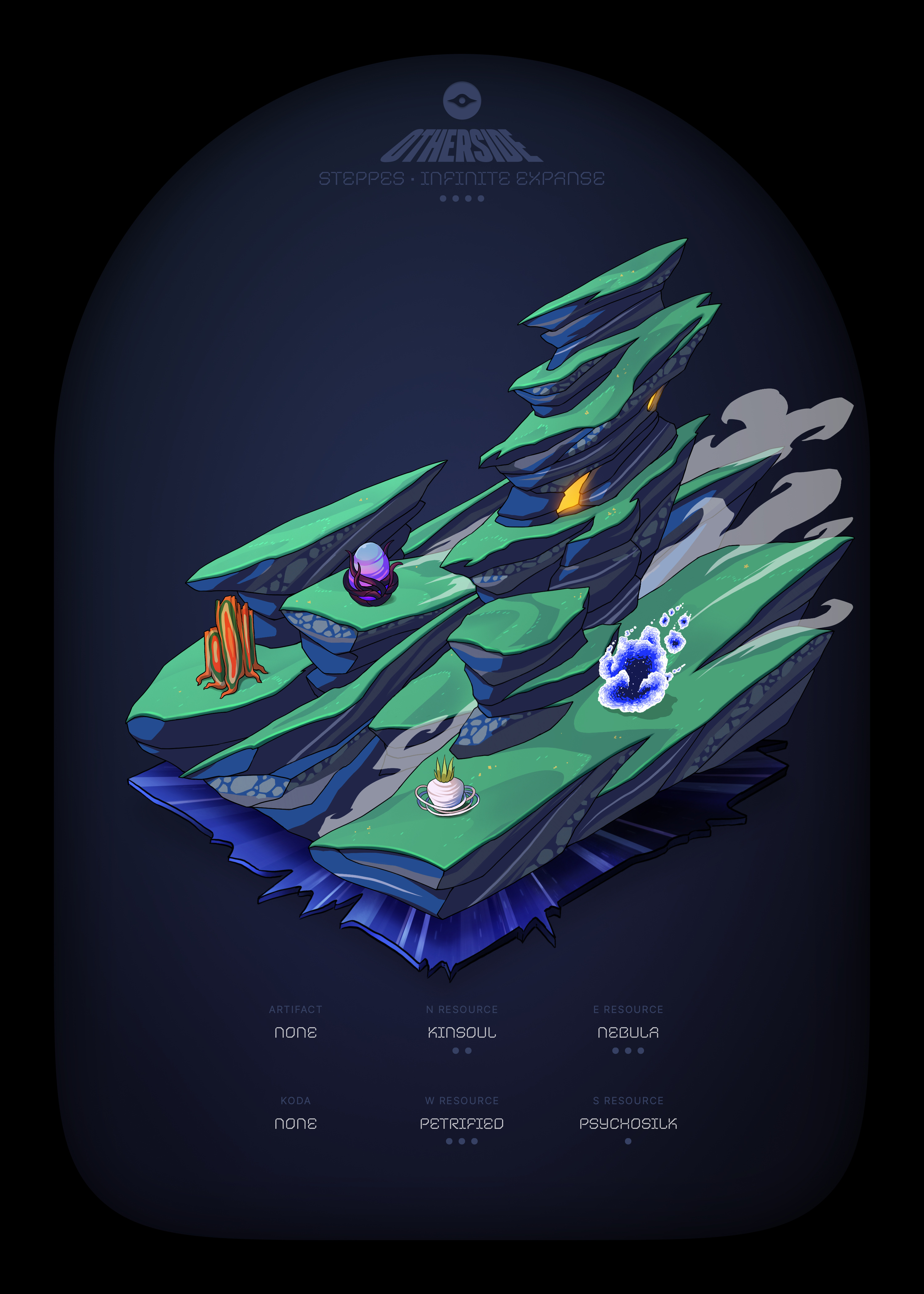 Otherdeed #49876 — Steppes