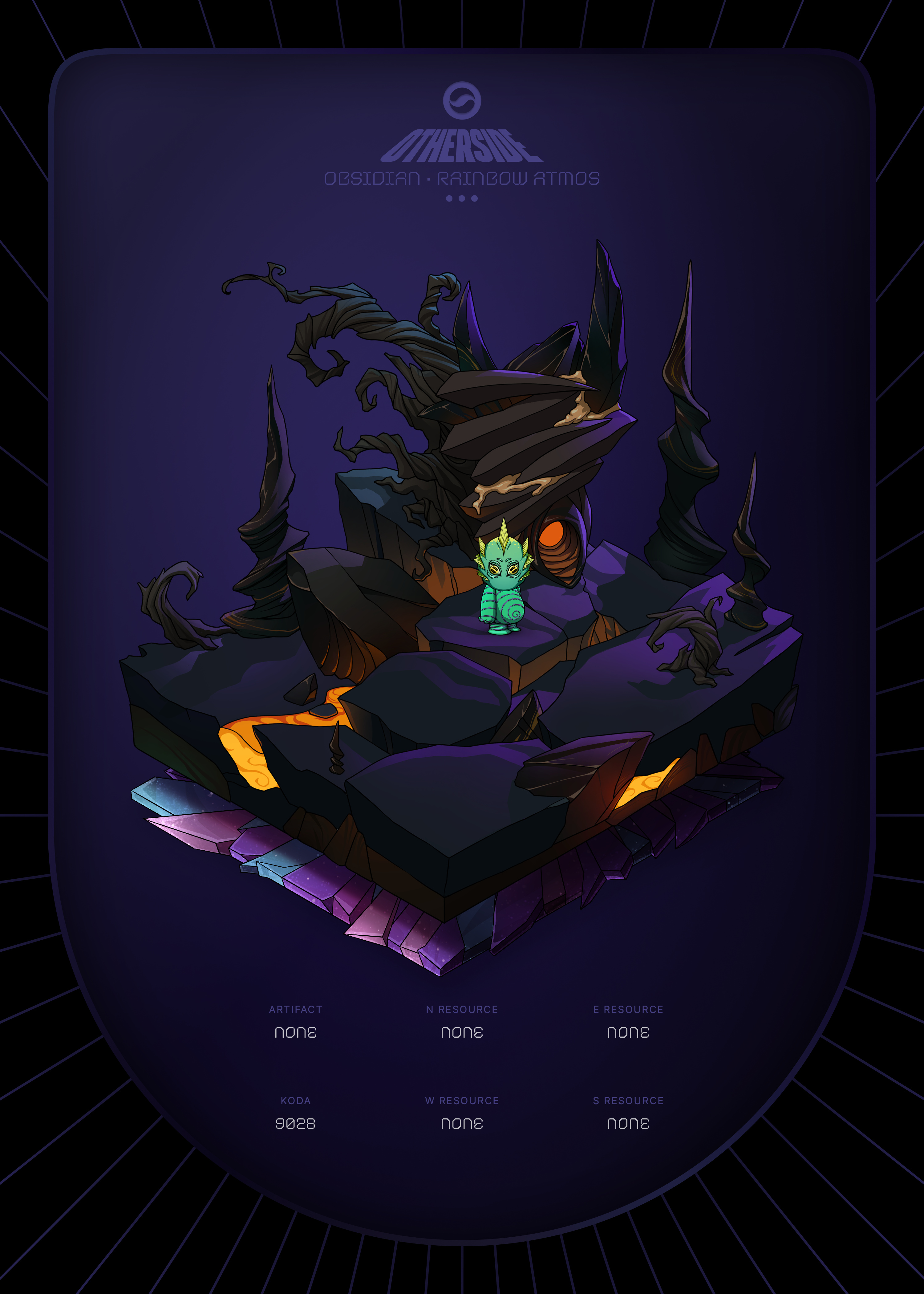 Otherdeed #80946 — Obsidian