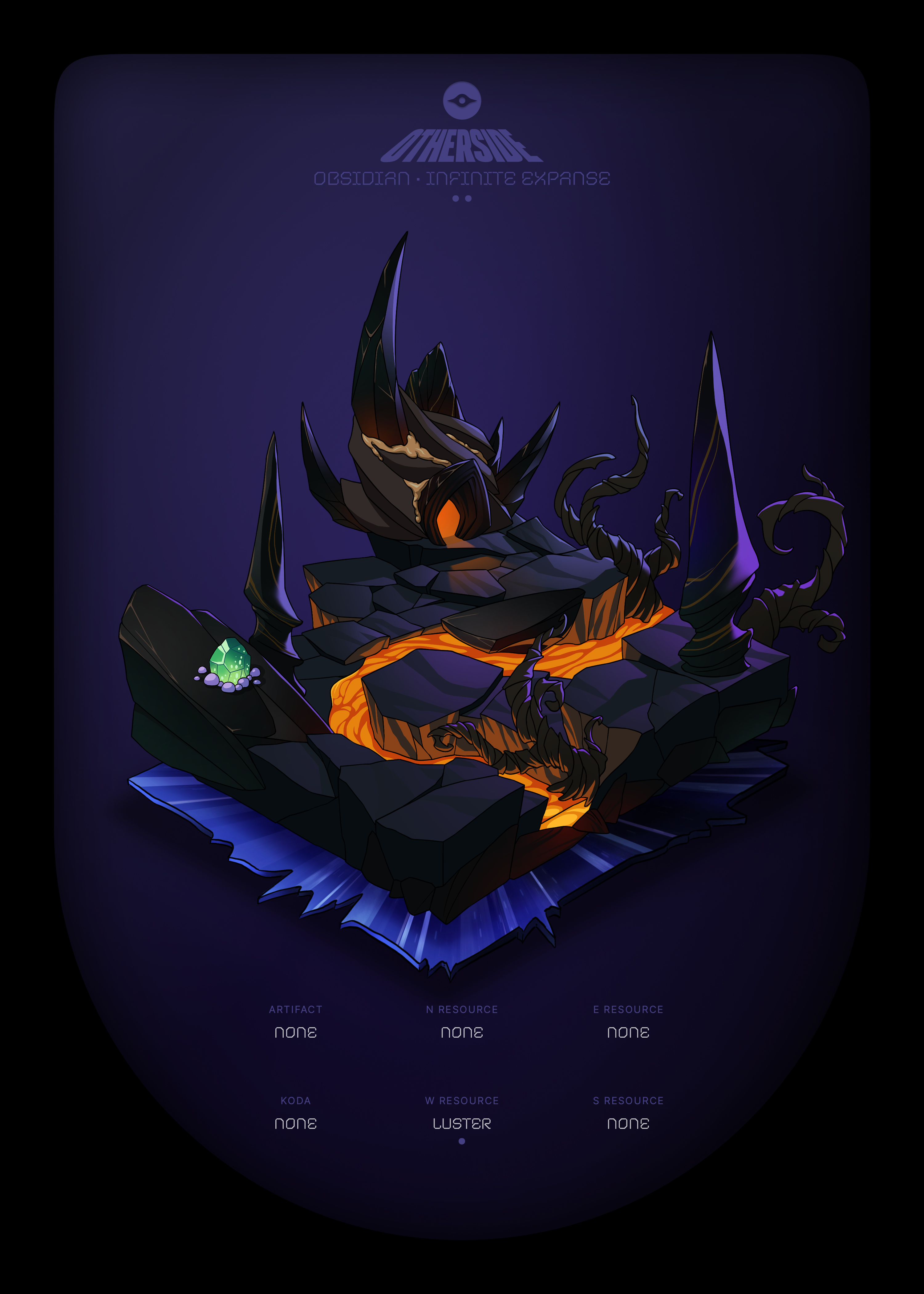 Otherdeed #44908 — Obsidian