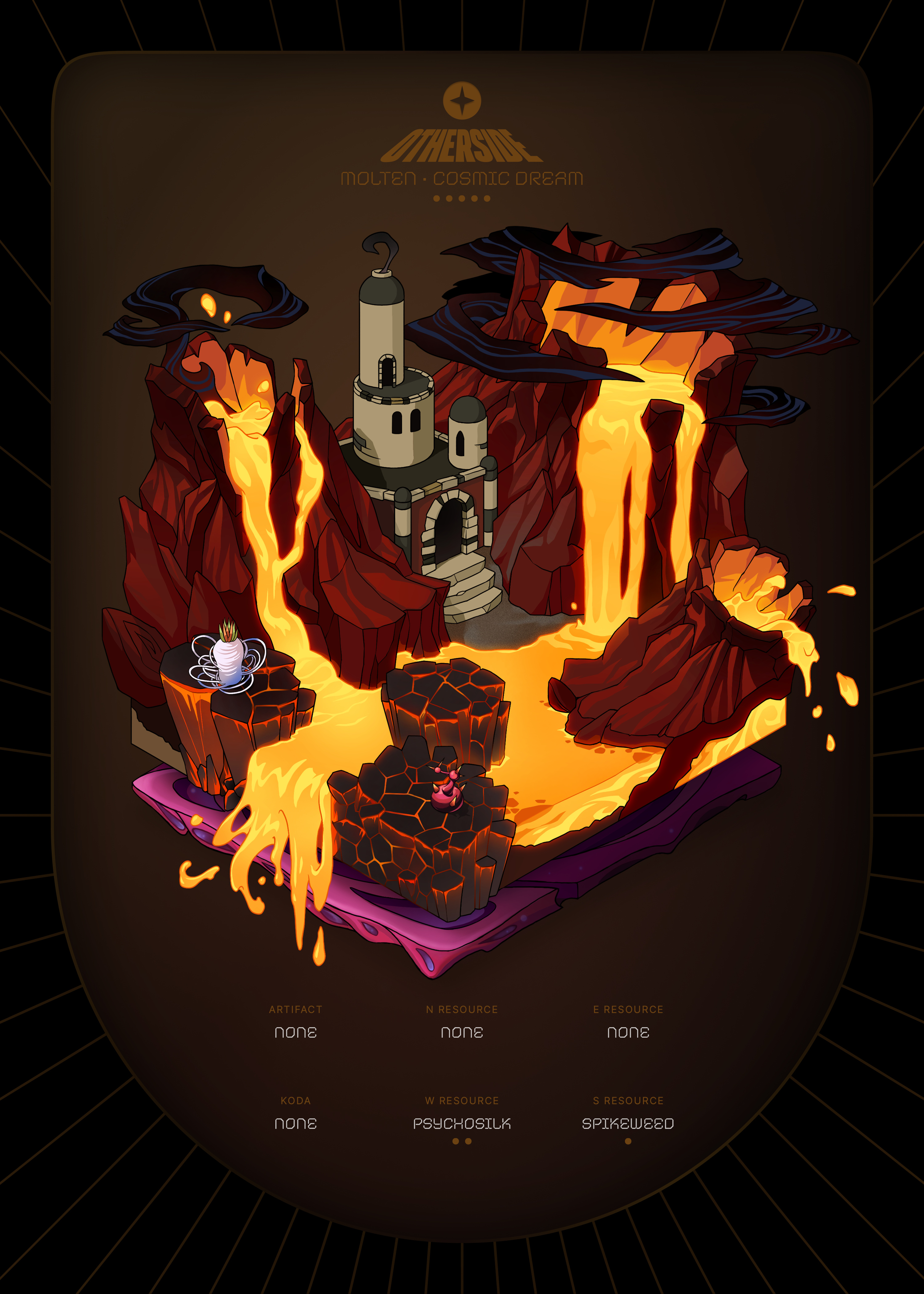 Otherdeed #33990 — Molten