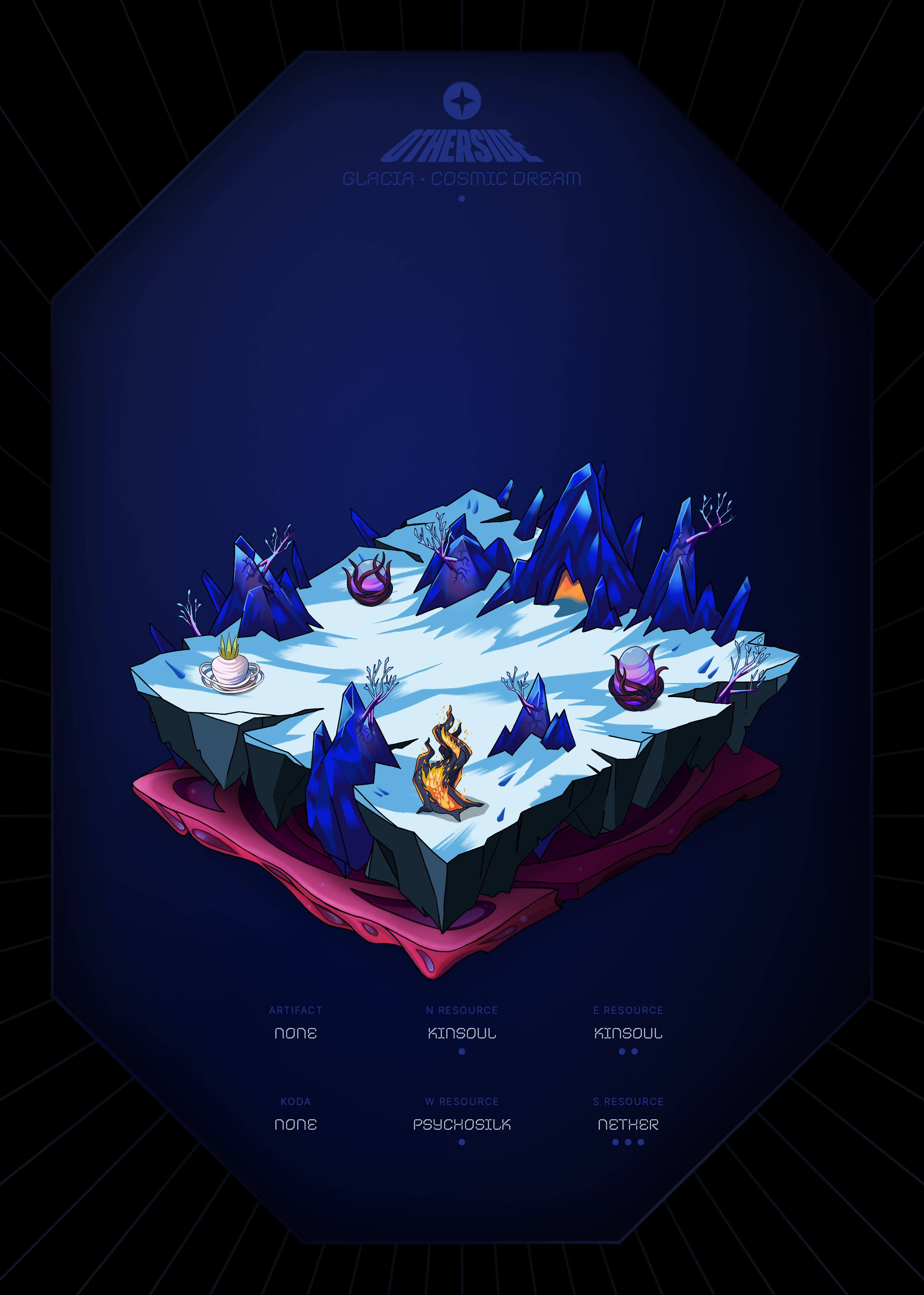 Otherdeed #32223 — Glacia