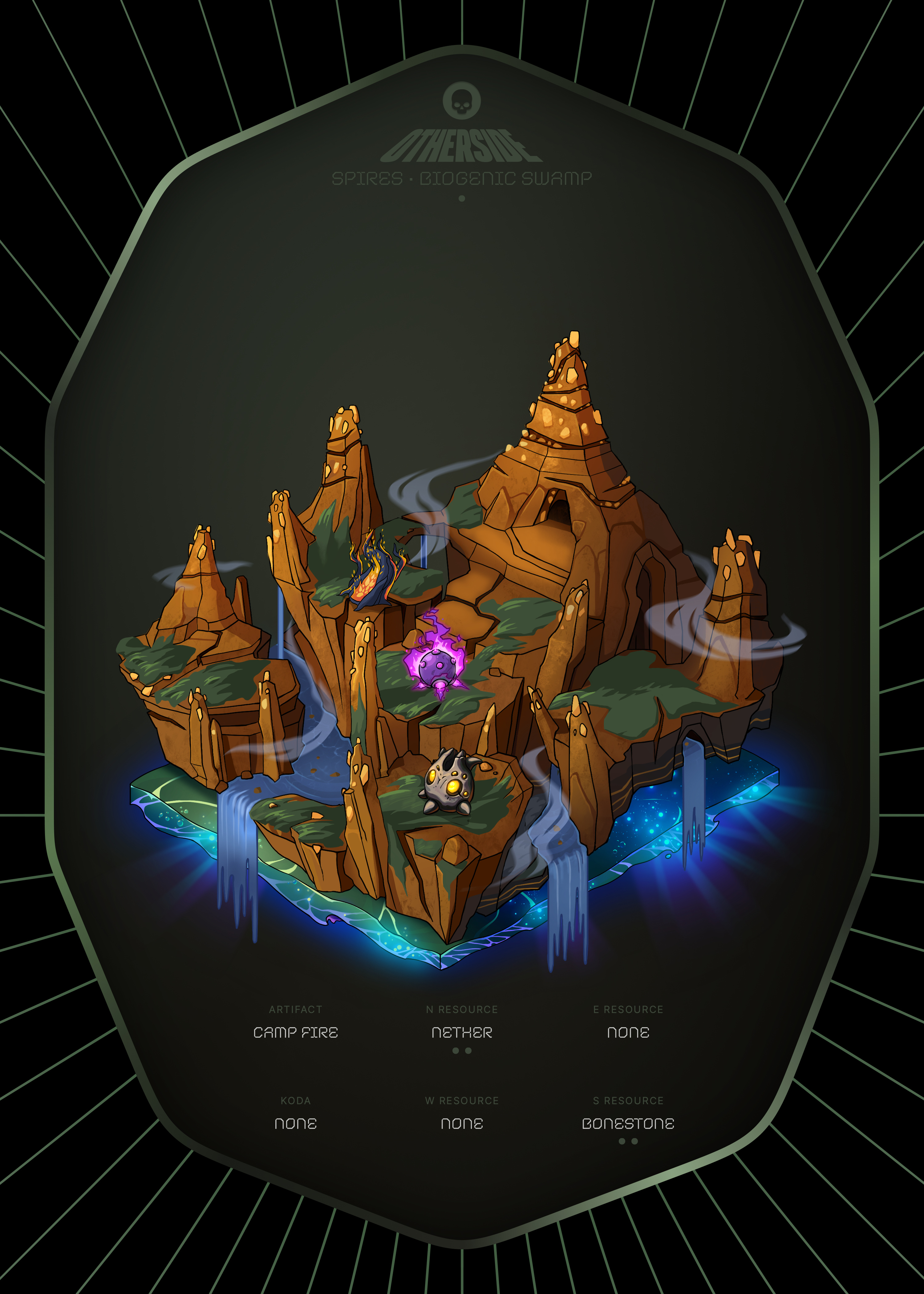 Otherdeed #1418 — Spires