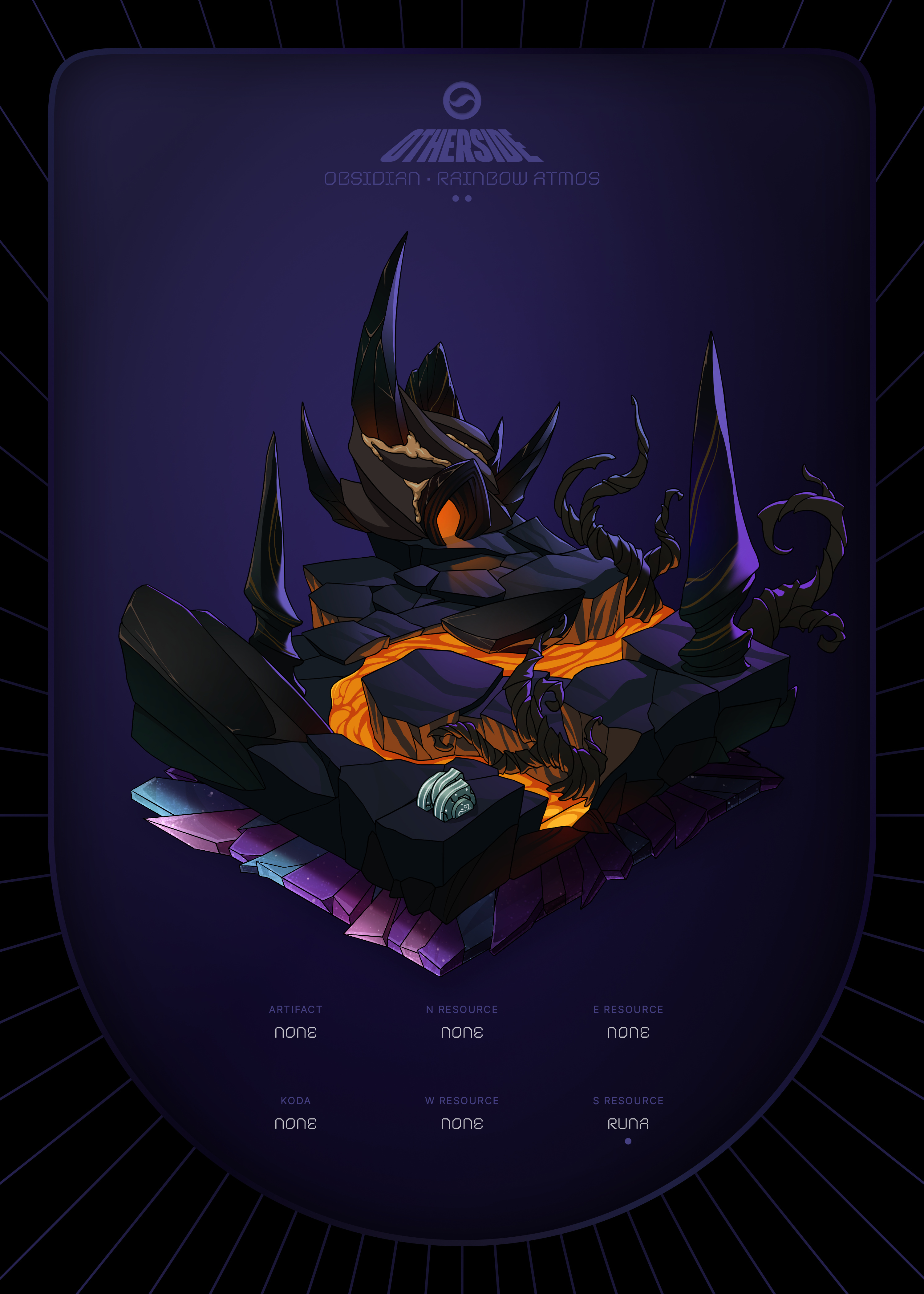Otherdeed #75269 — Obsidian