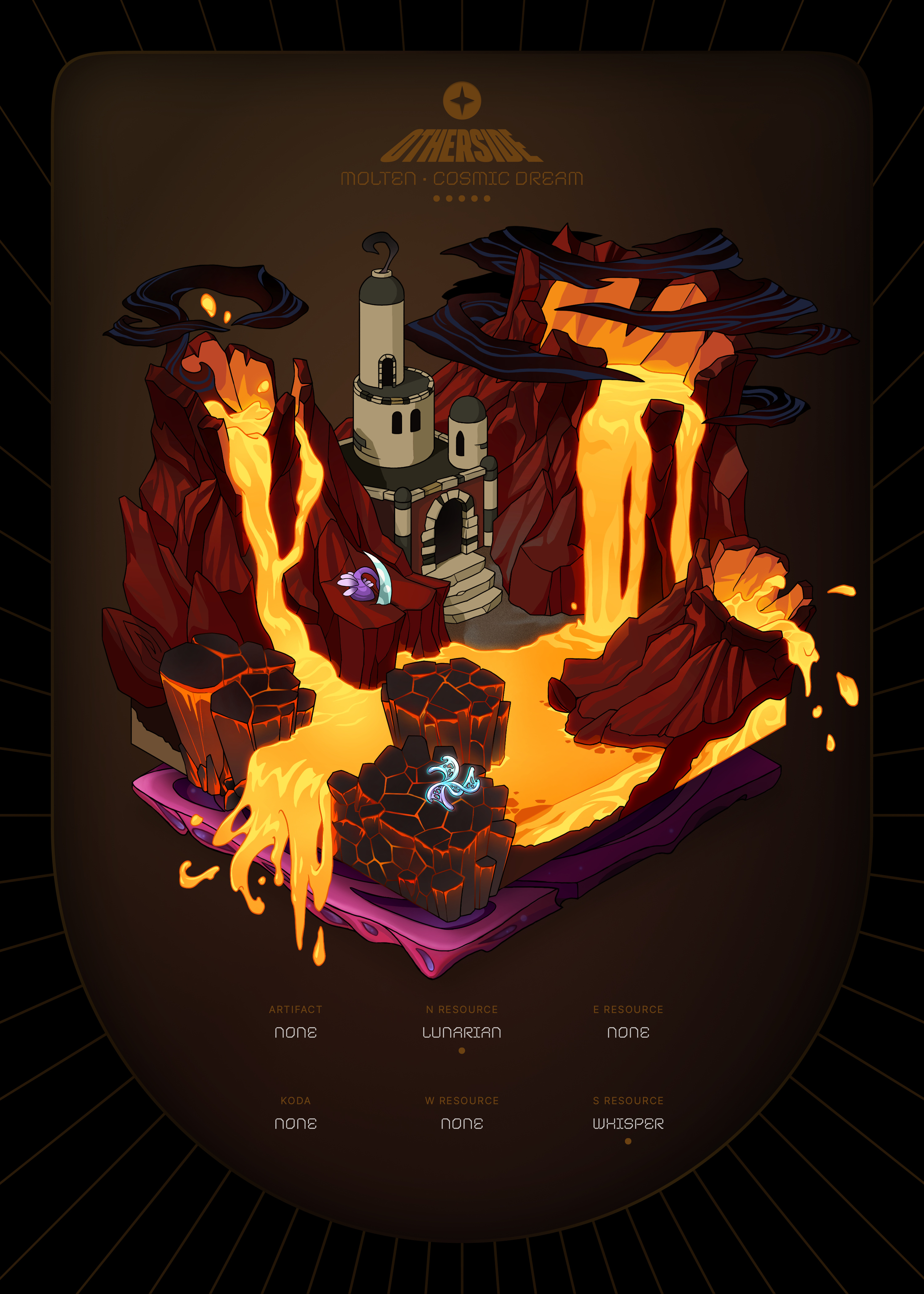 Otherdeed #35917 — Molten