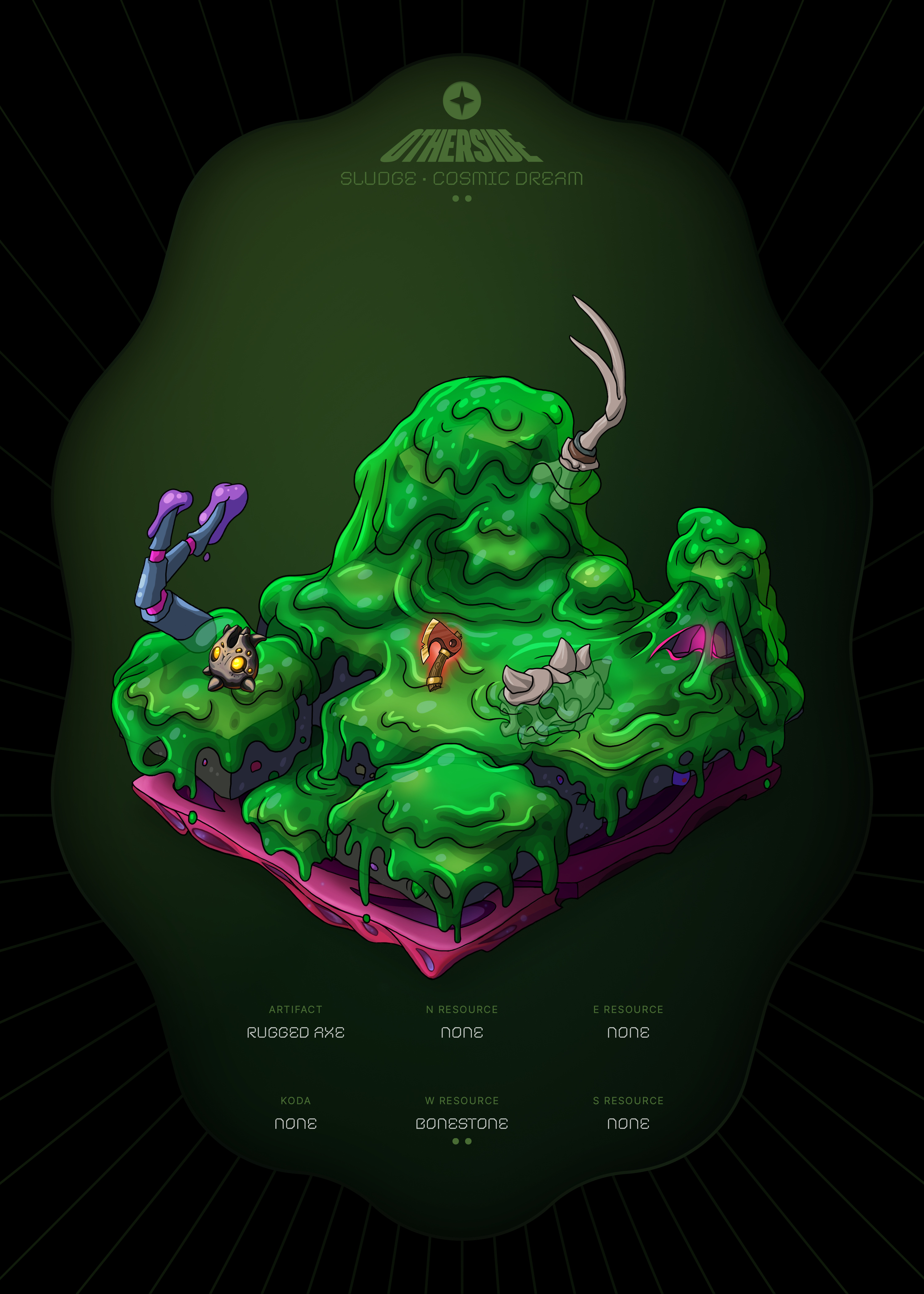 Otherdeed #33947 — Sludge