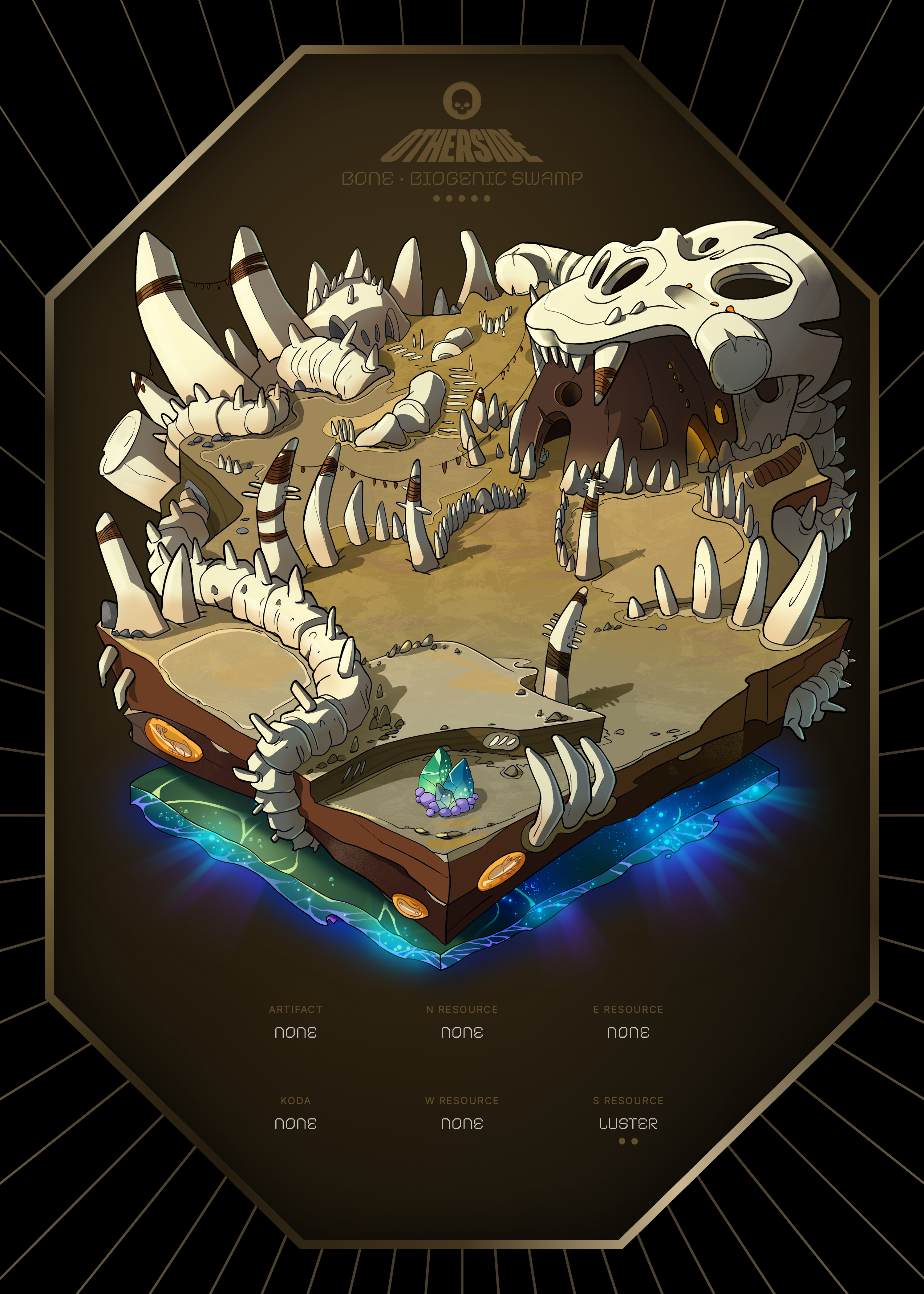 Otherdeed #9306 — Bone