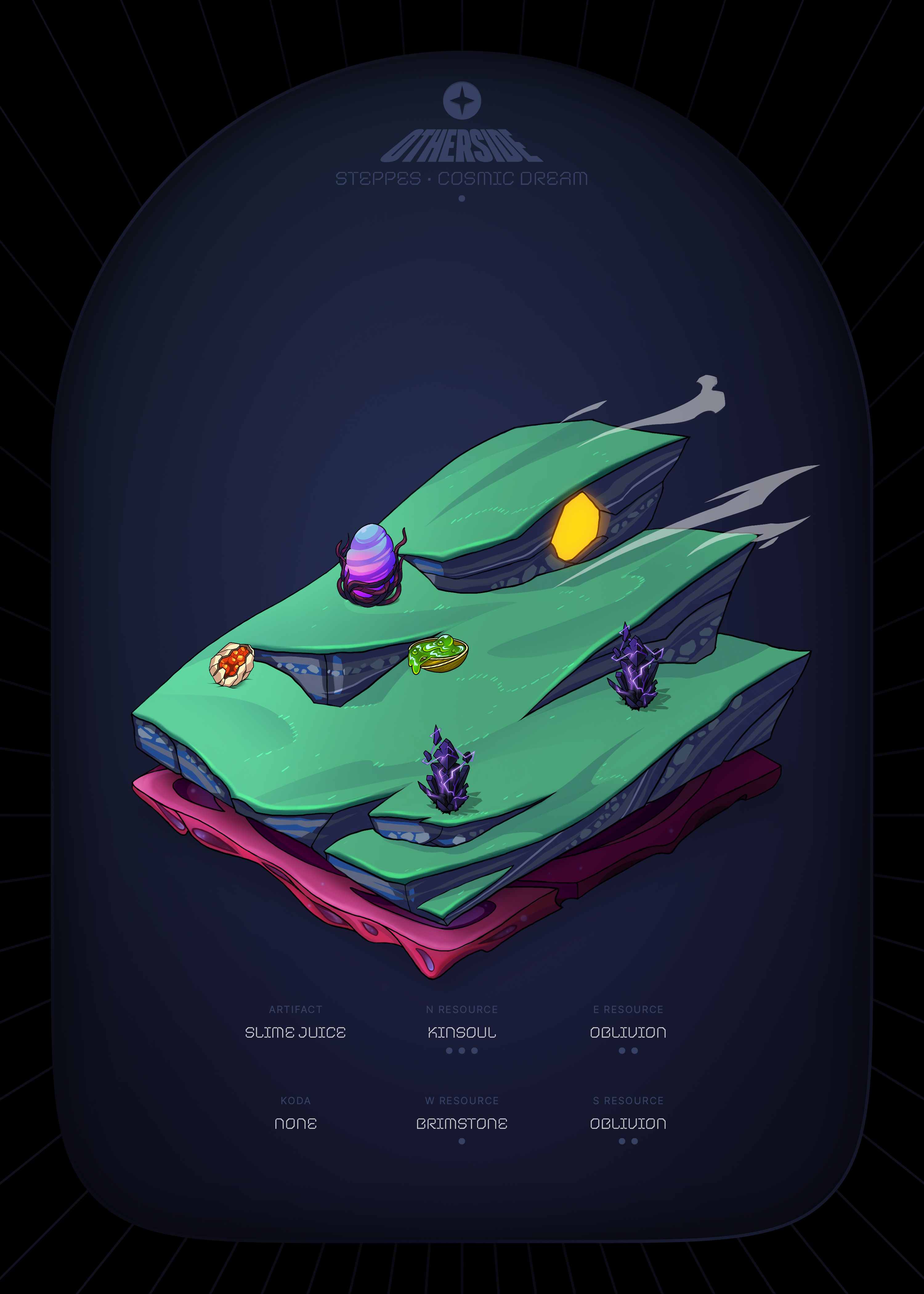 Otherdeed #36209 — Steppes