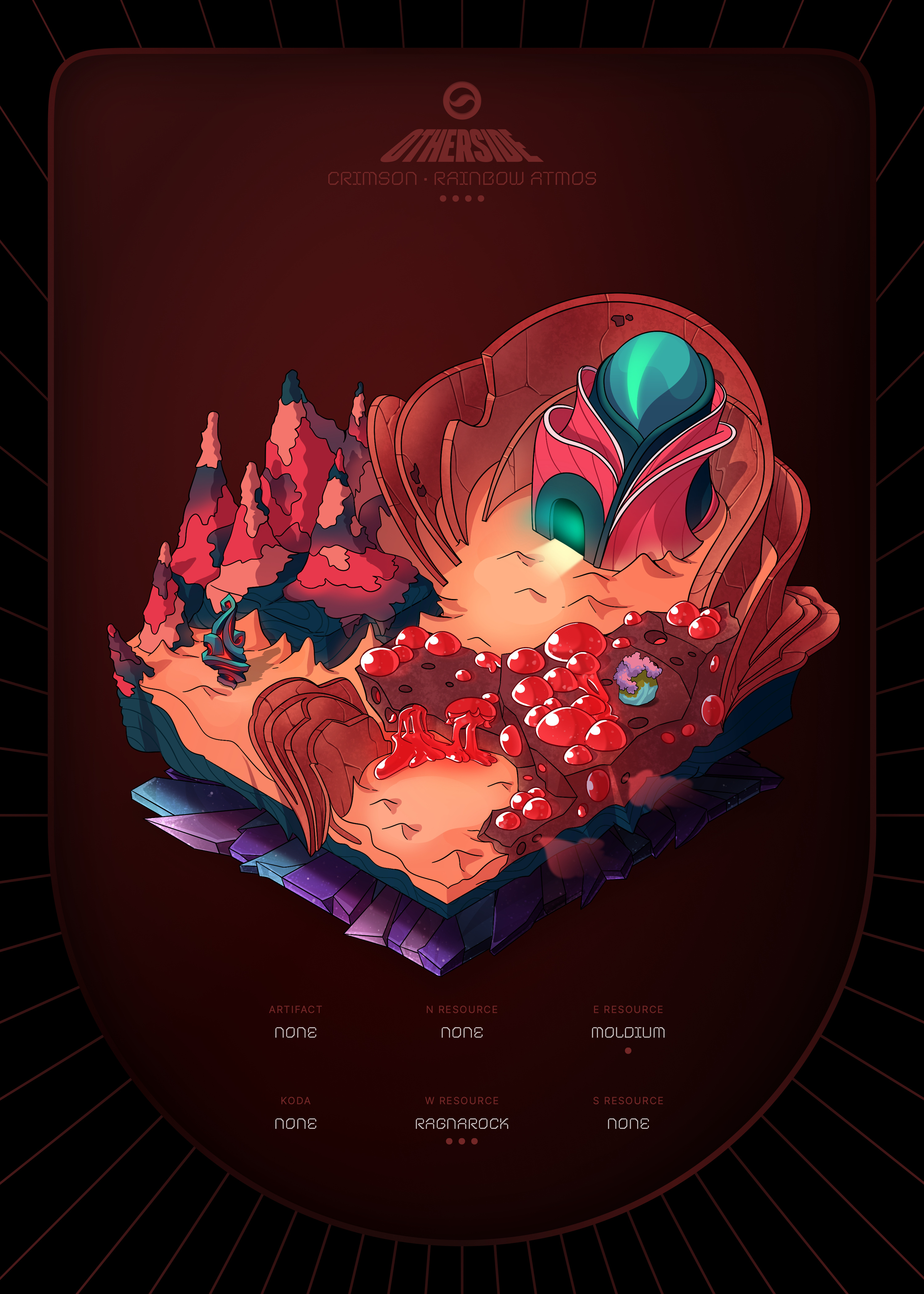 Otherdeed #72116 — Crimson