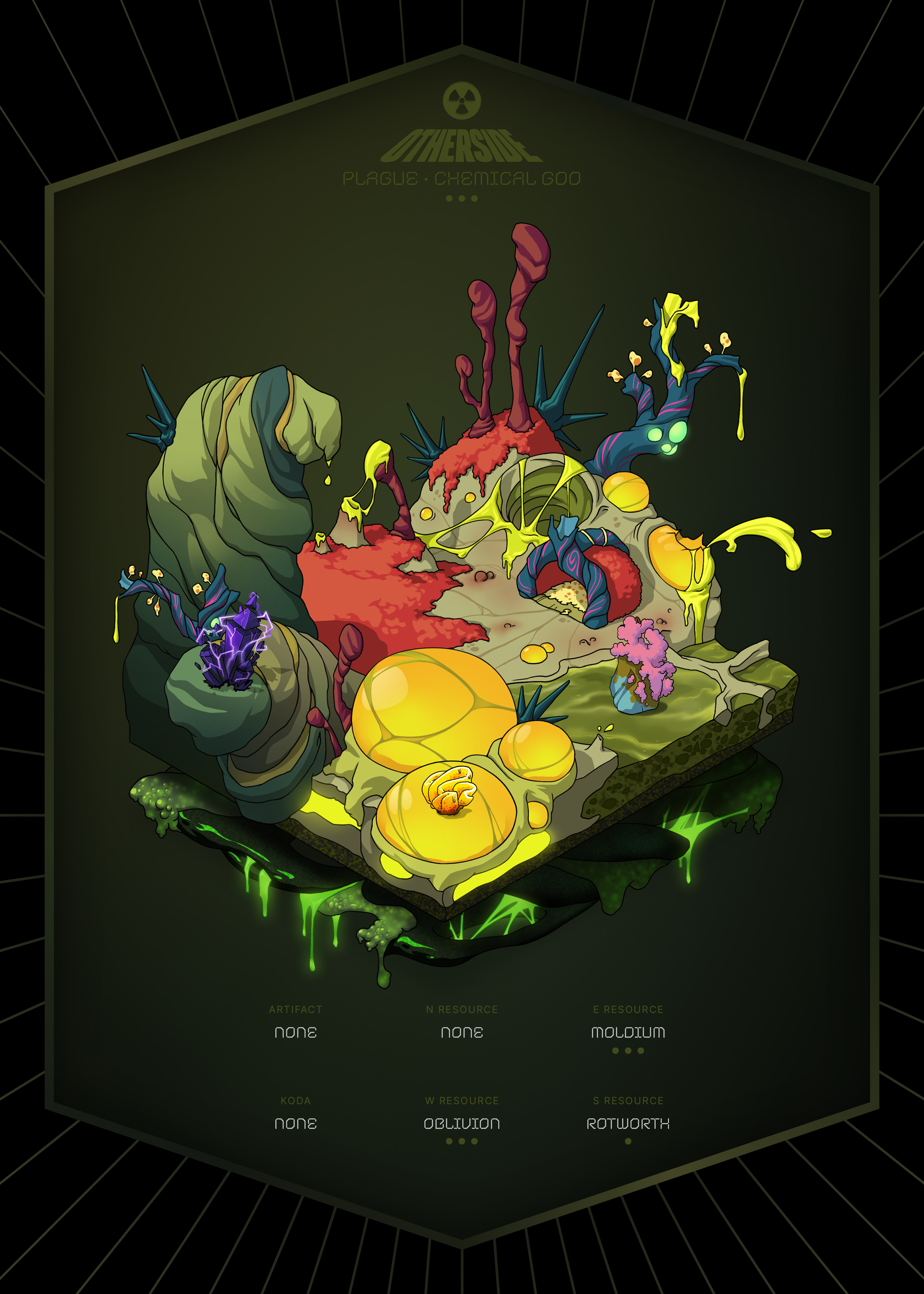 Otherdeed #10796 — Plague