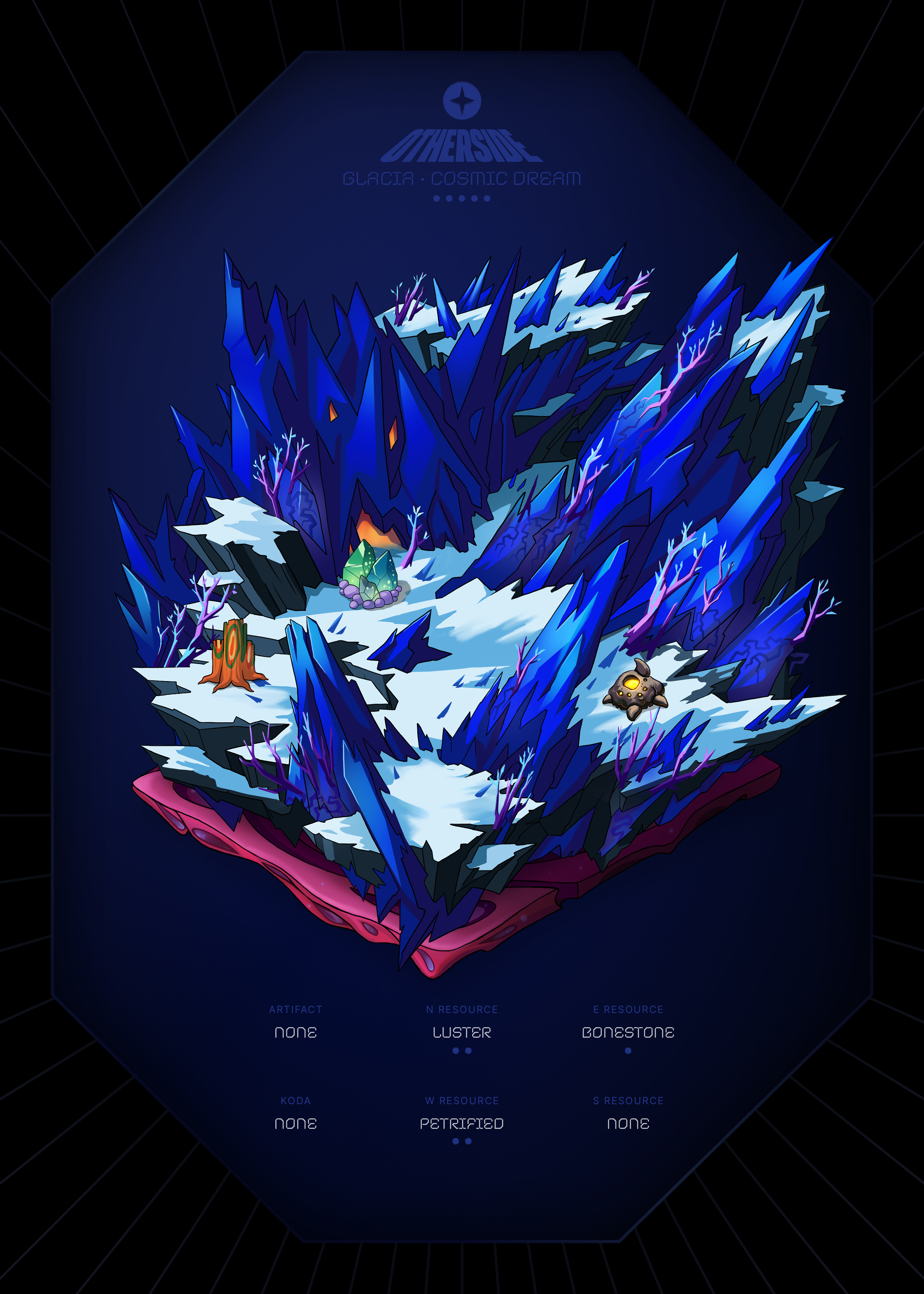 Otherdeed #97602 — Glacia