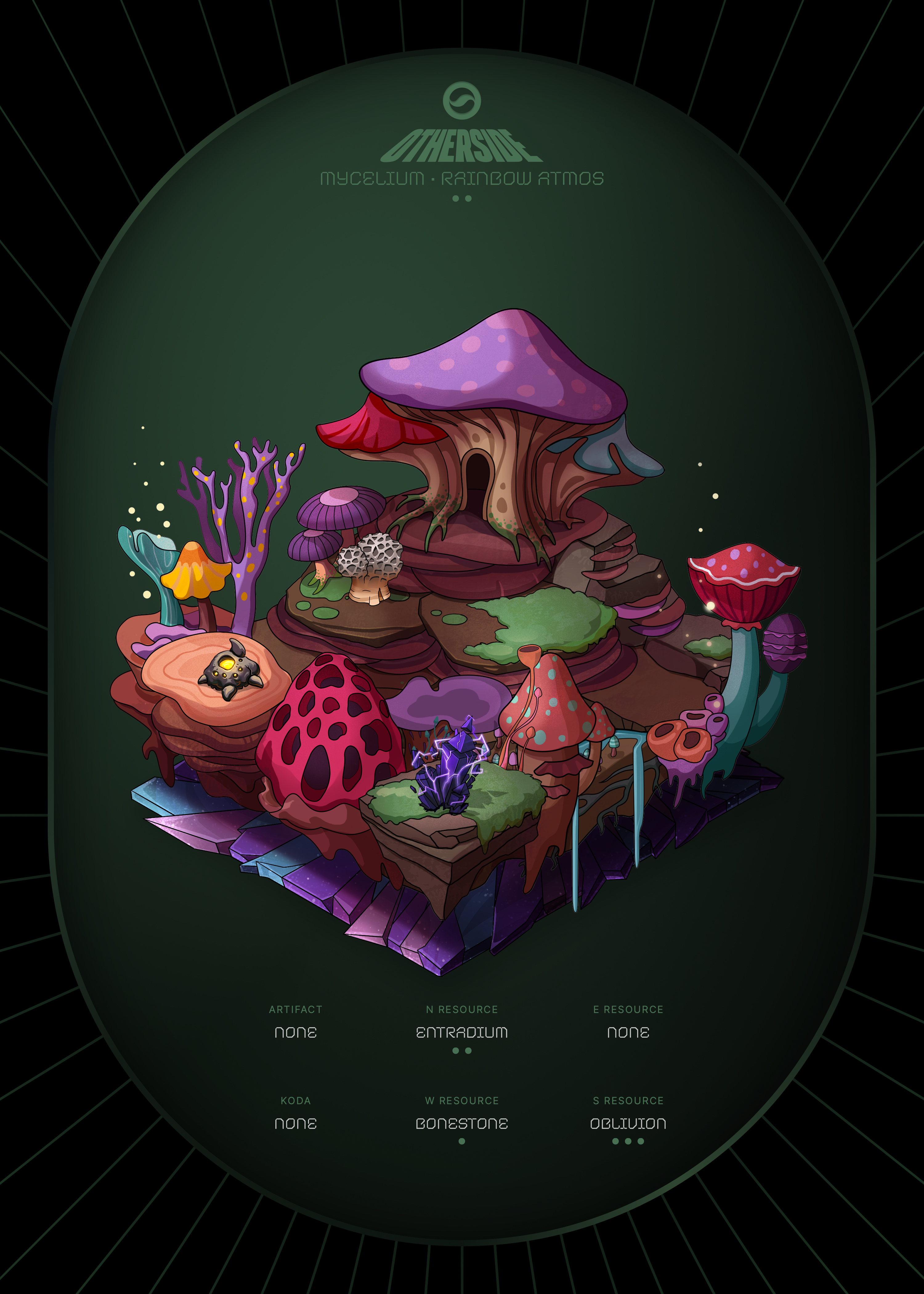 Otherdeed #66994 — Mycelium