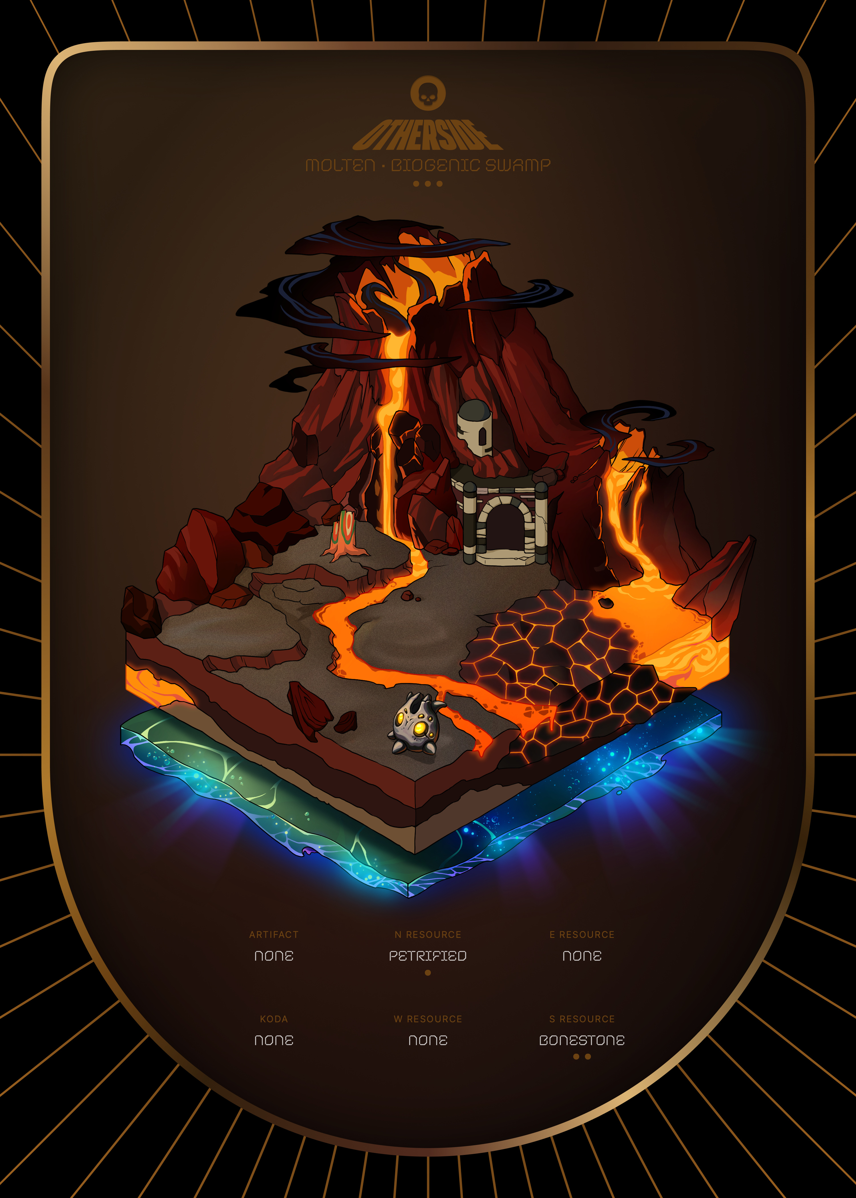 Otherdeed #6196 — Molten