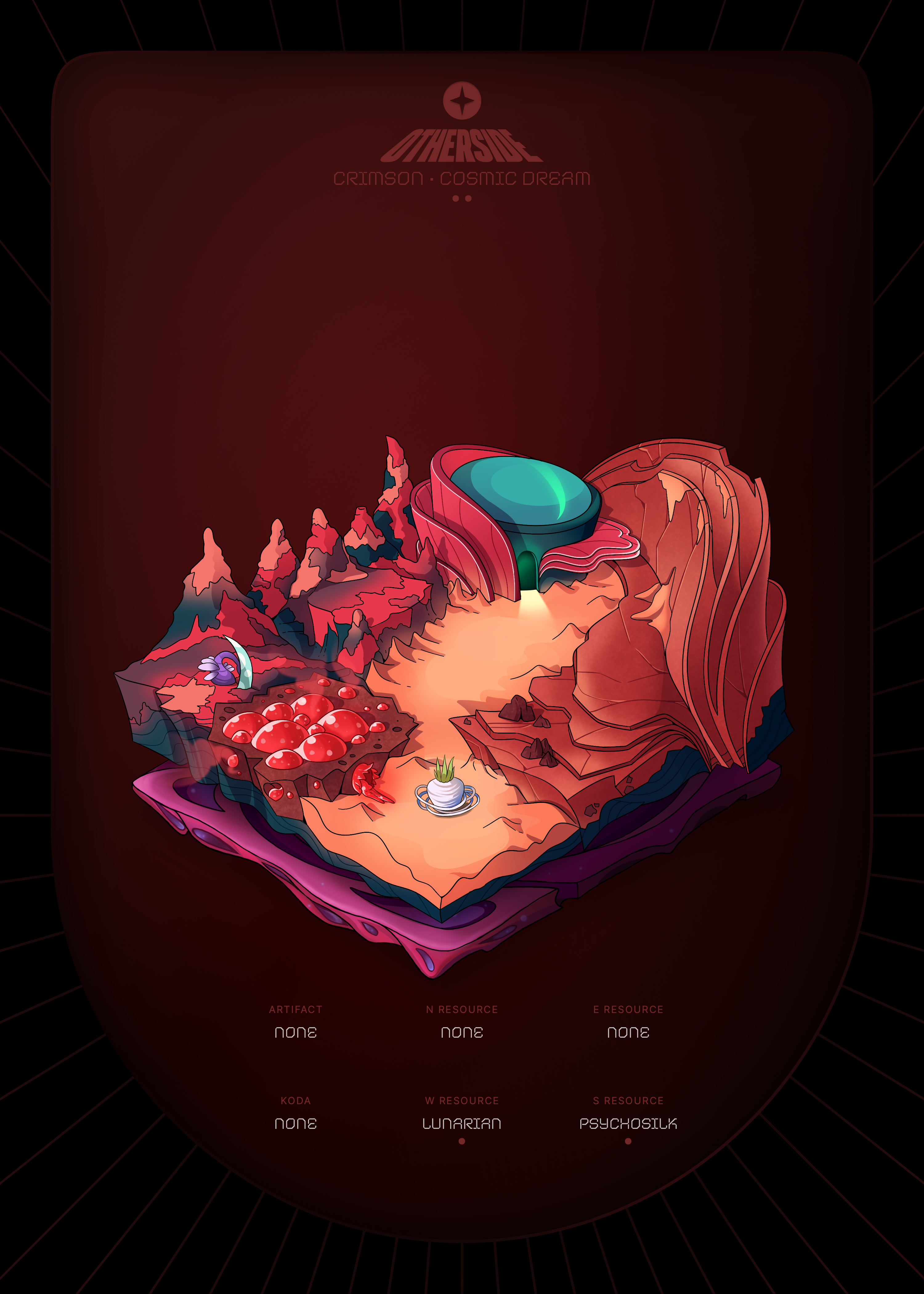 Otherdeed #91143 — Crimson