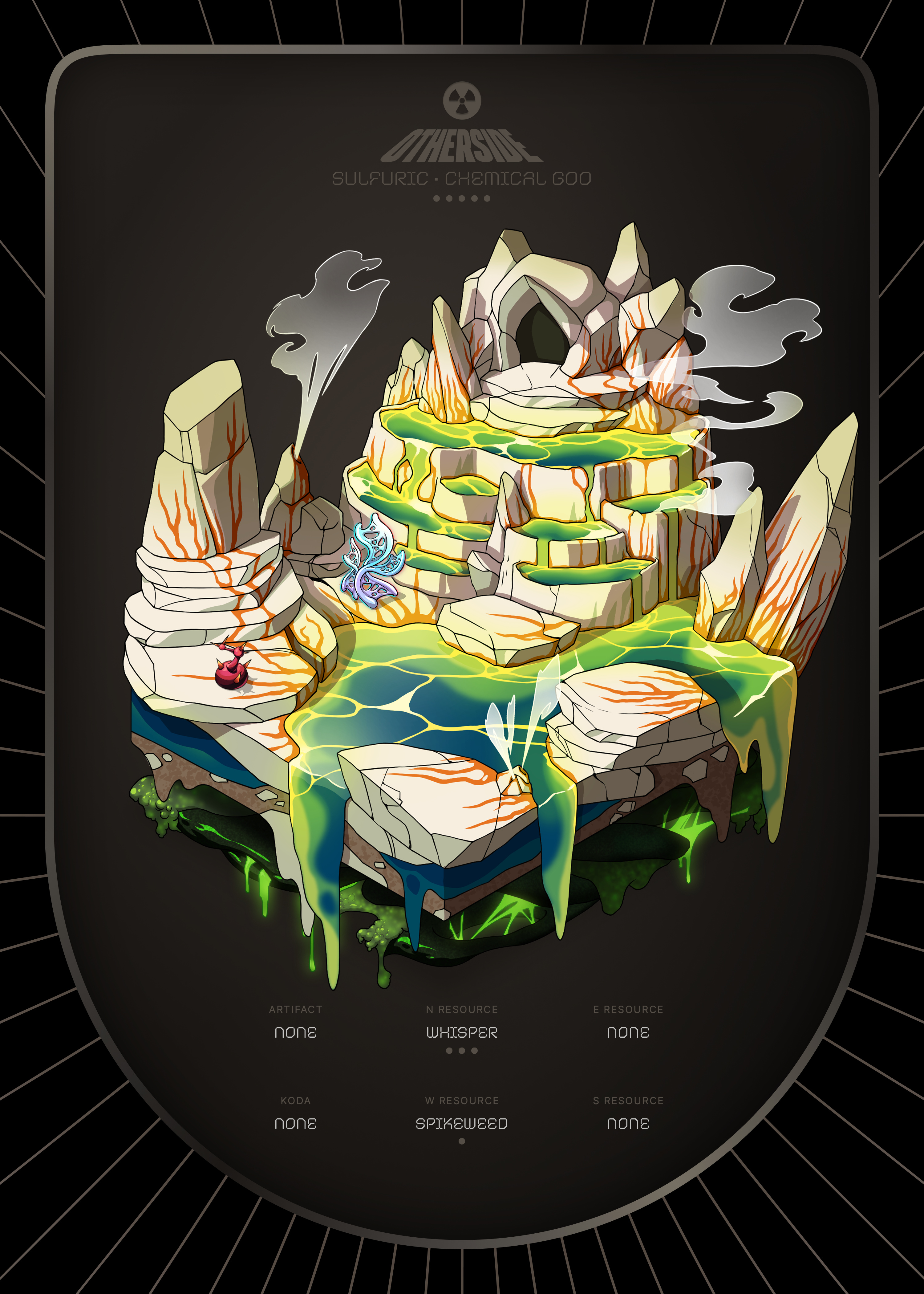 Otherdeed #10224 — Sulfuric