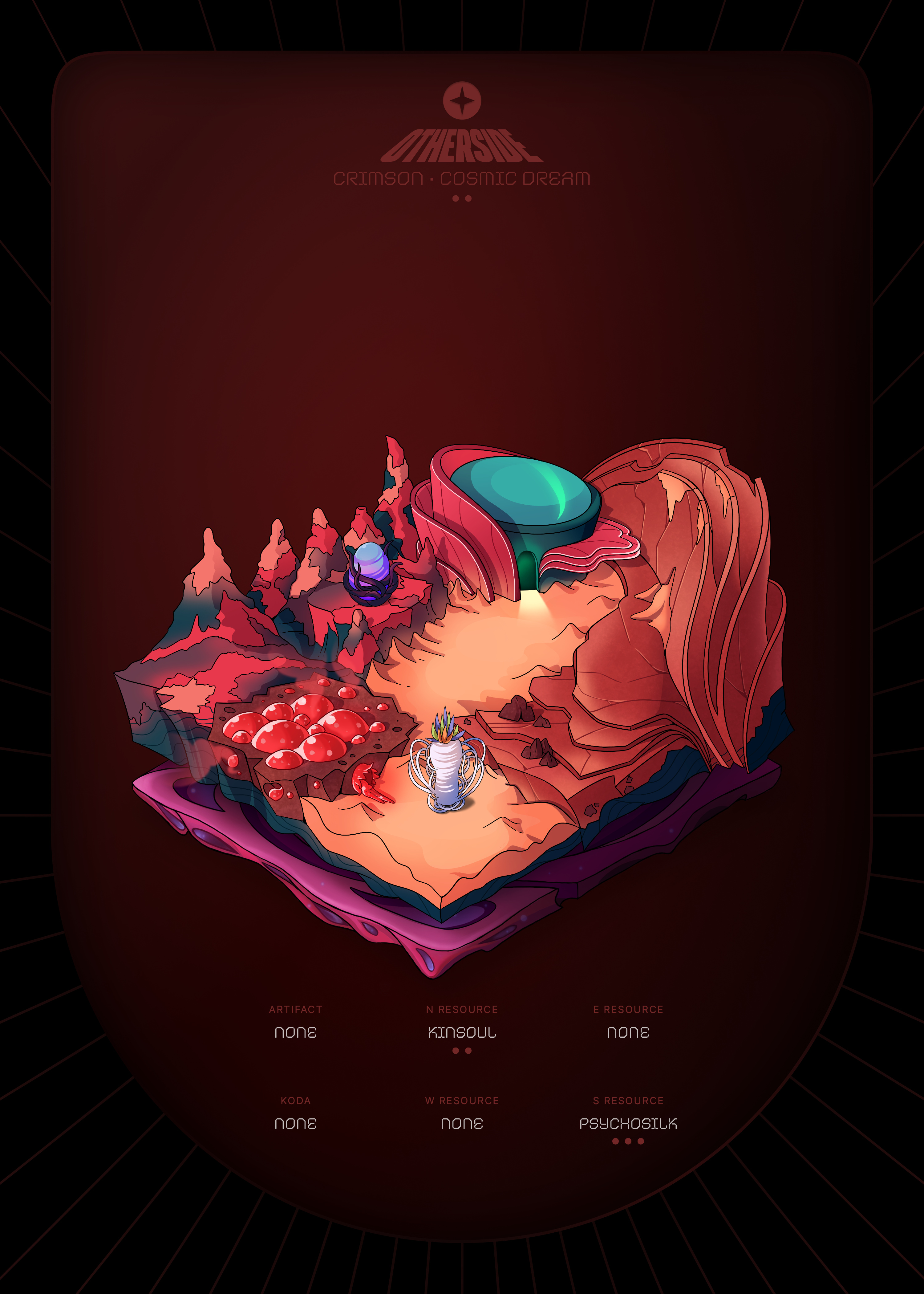 Otherdeed #98502 — Crimson