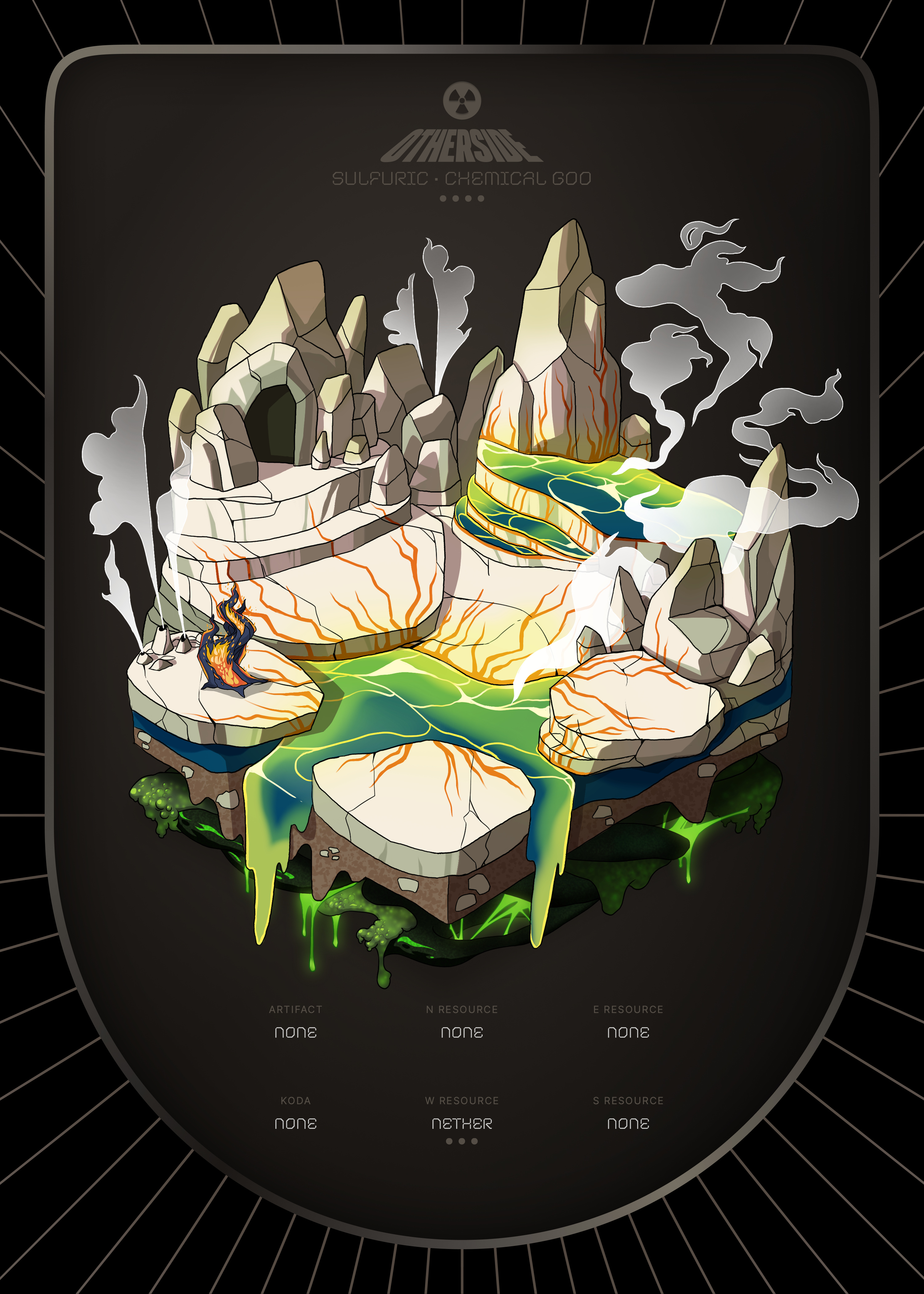 Otherdeed #10622 — Sulfuric