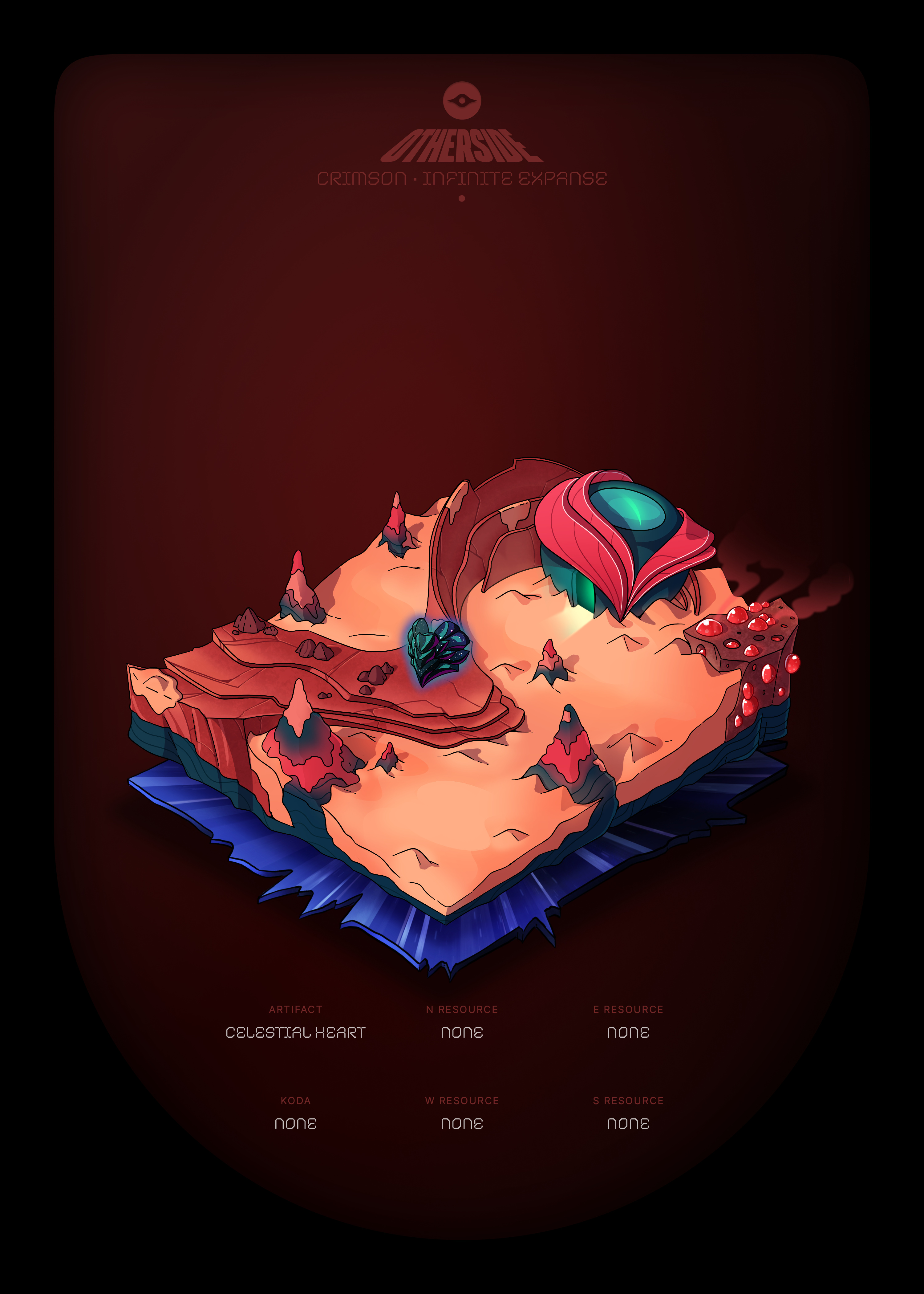 Otherdeed #45948 — Crimson