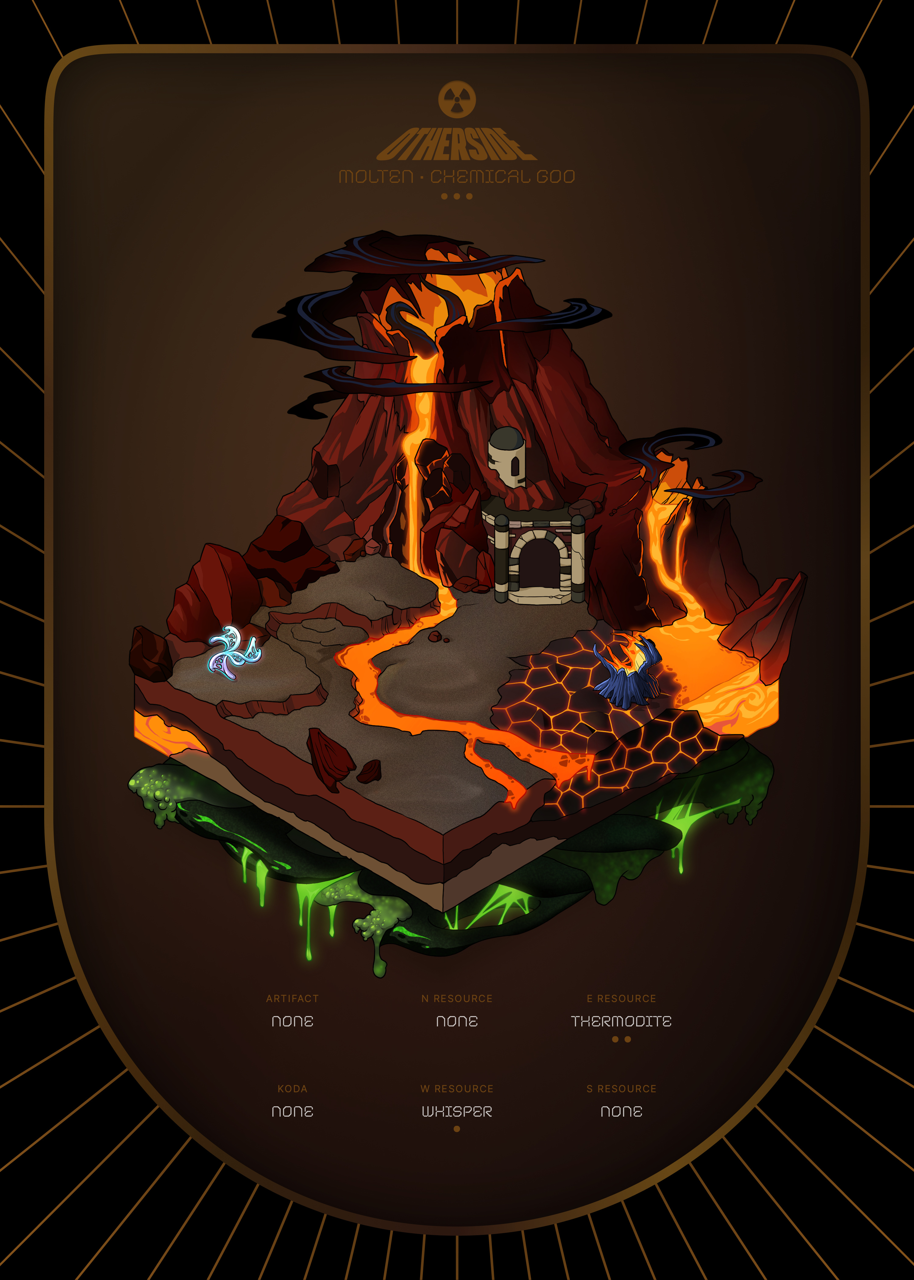 Otherdeed #22932 — Molten