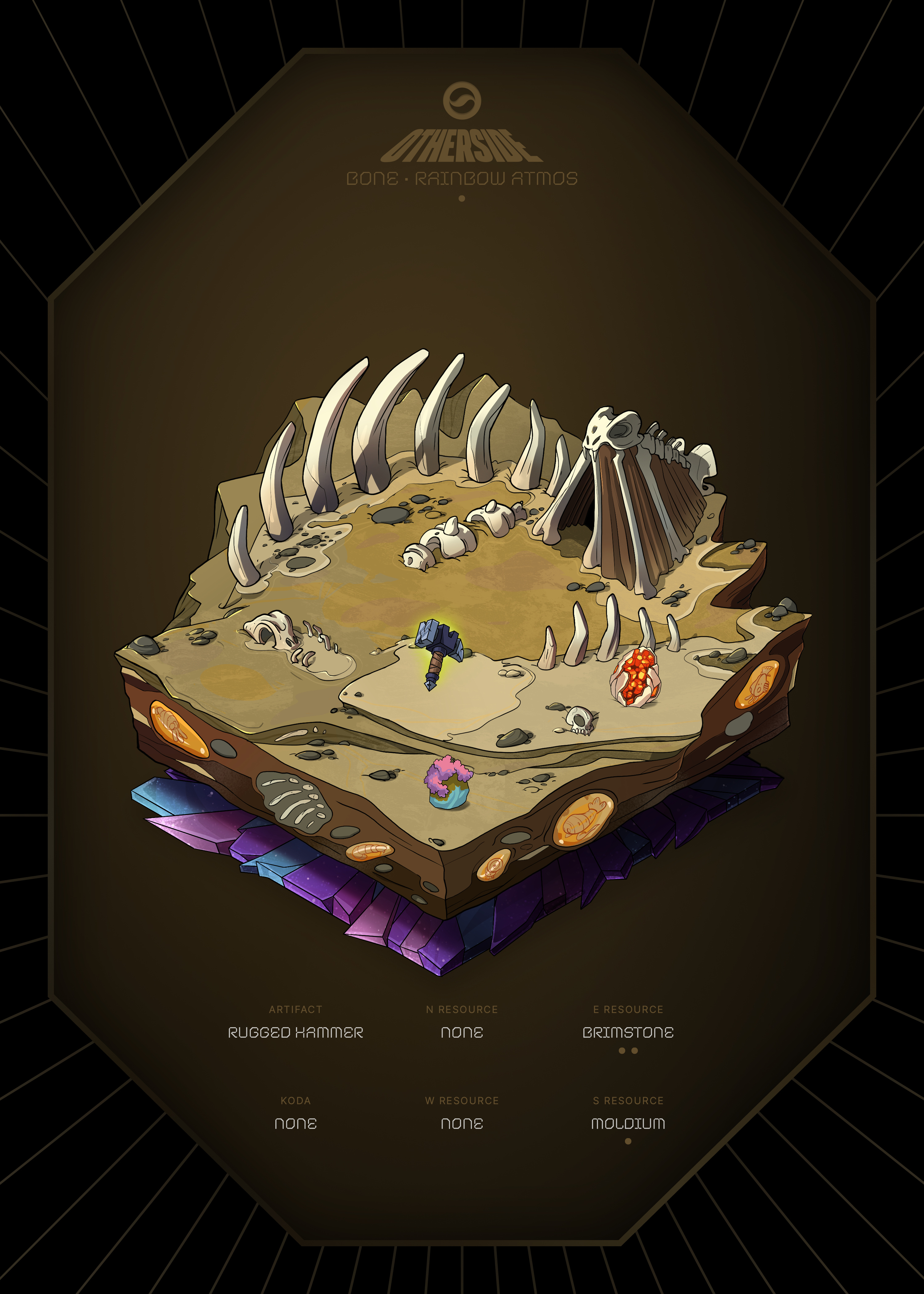 Otherdeed #80311 — Bone