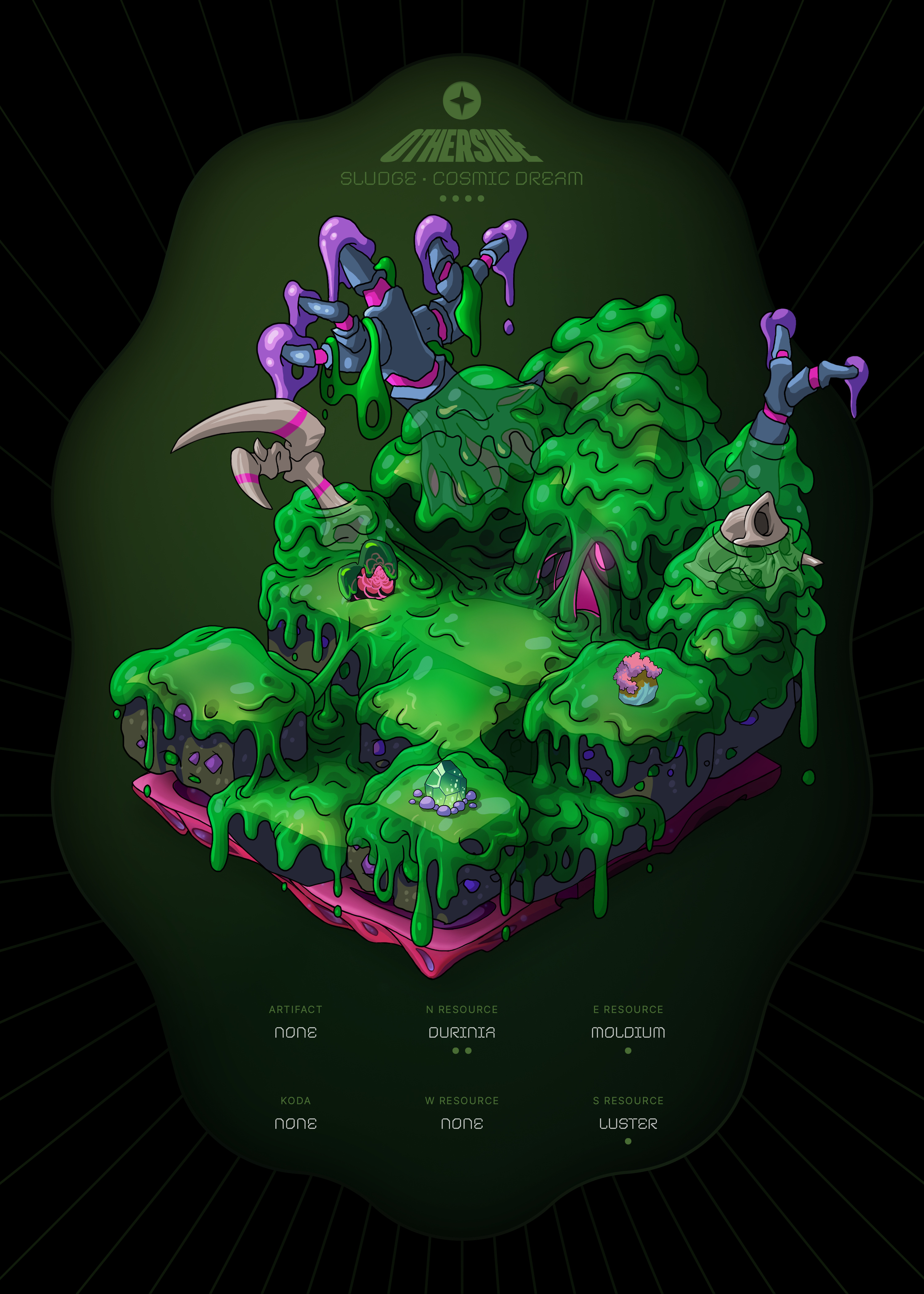 Otherdeed #36081 — Sludge
