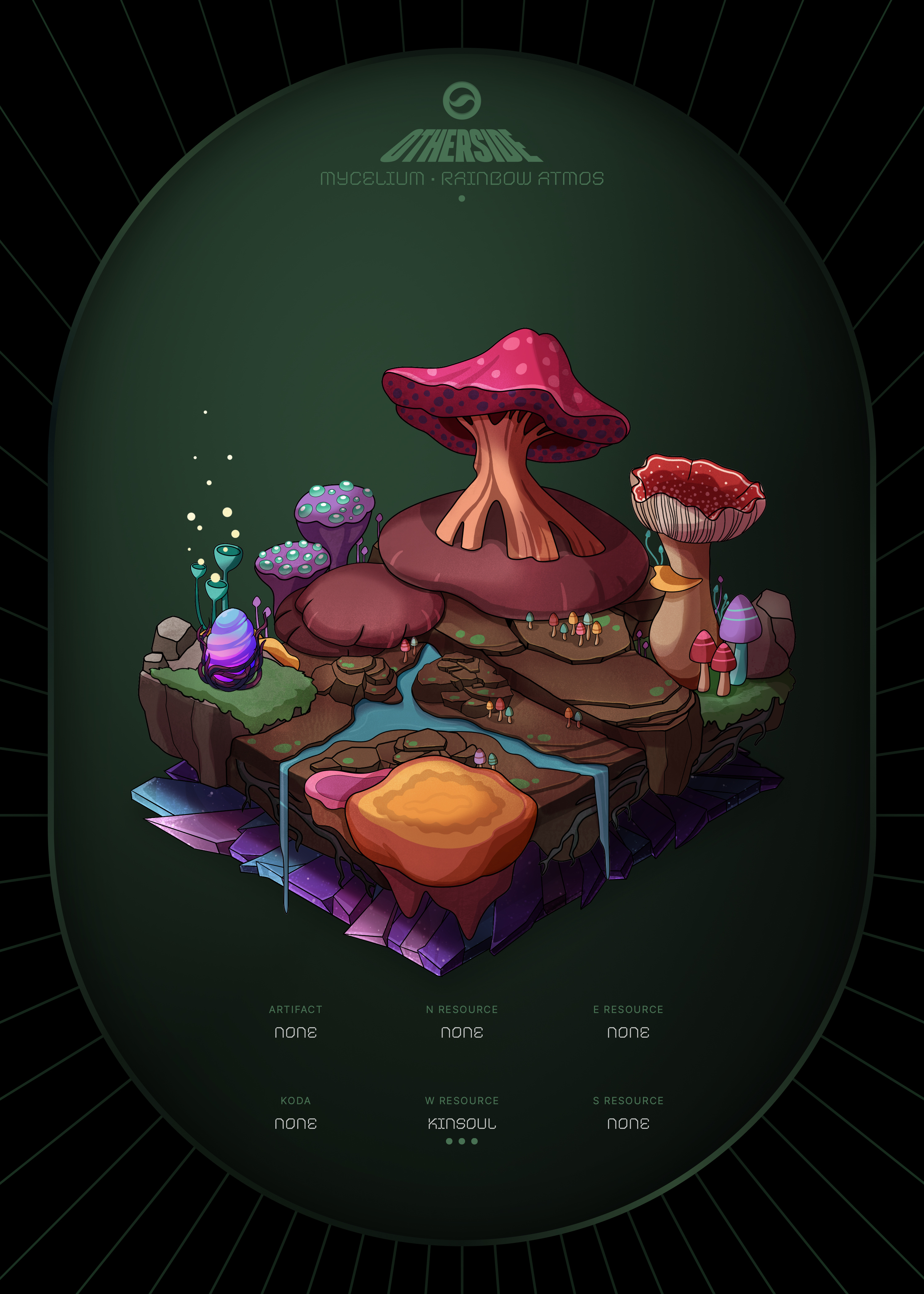 Otherdeed #80476 — Mycelium
