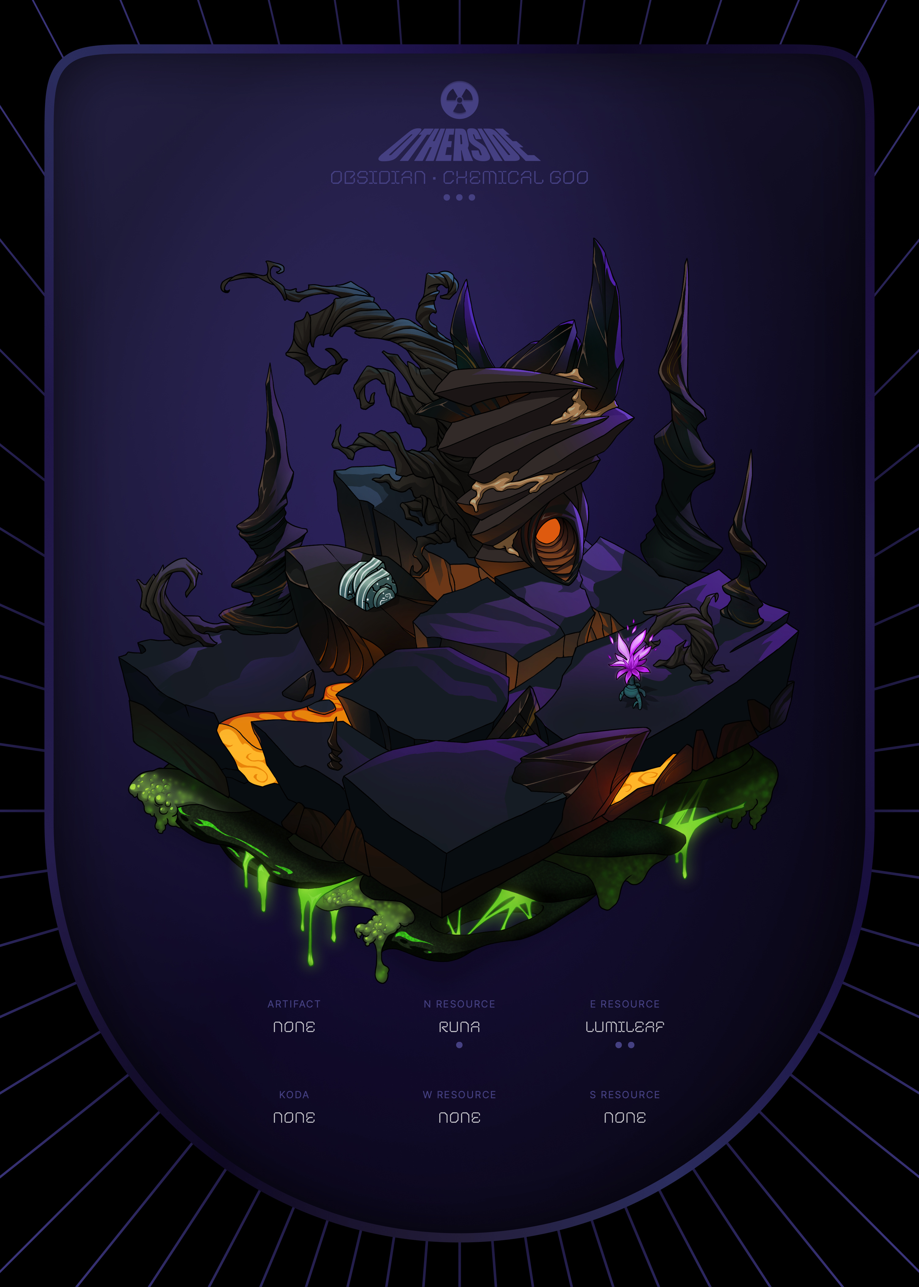 Otherdeed #27484 — Obsidian