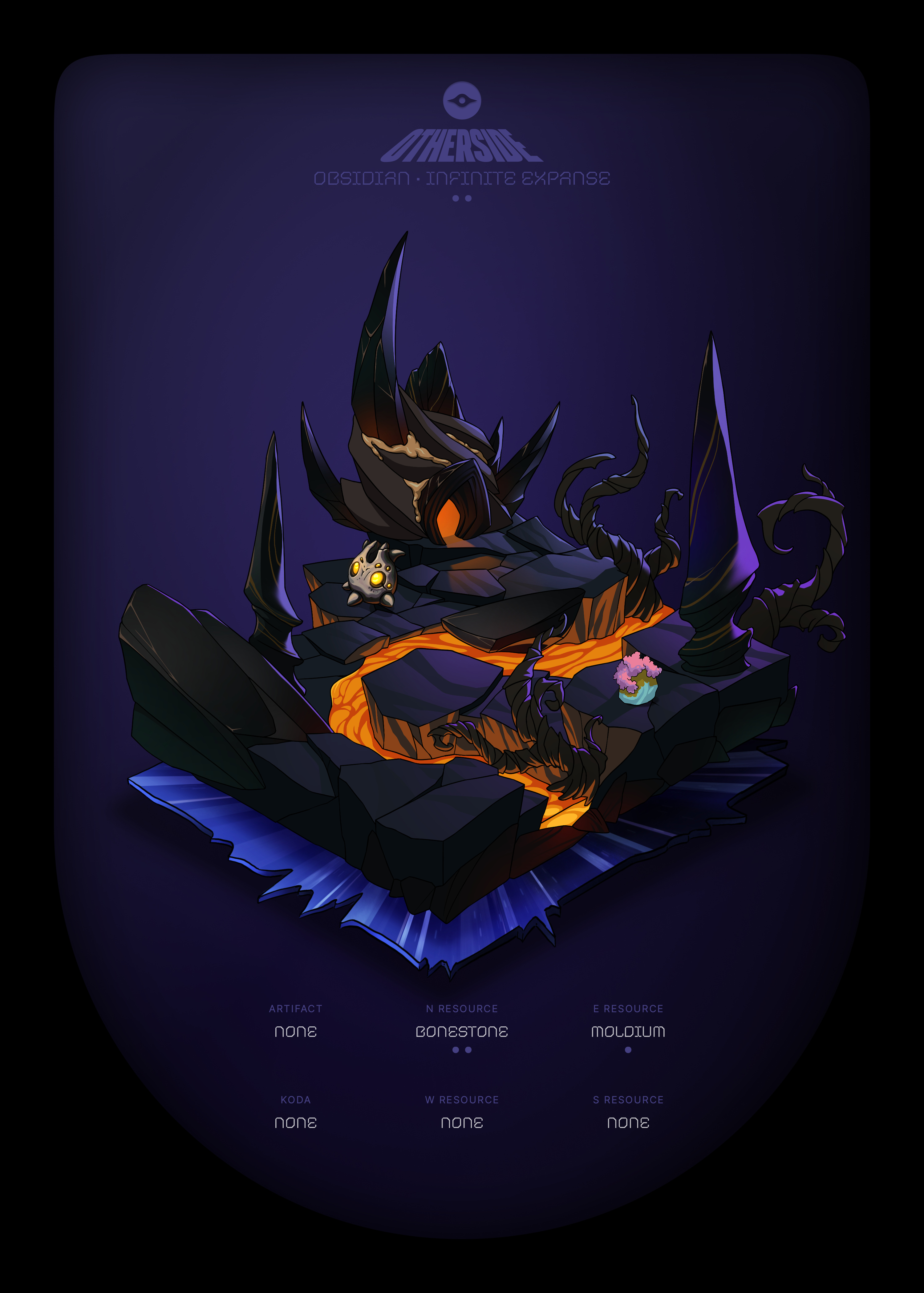 Otherdeed #50735 — Obsidian