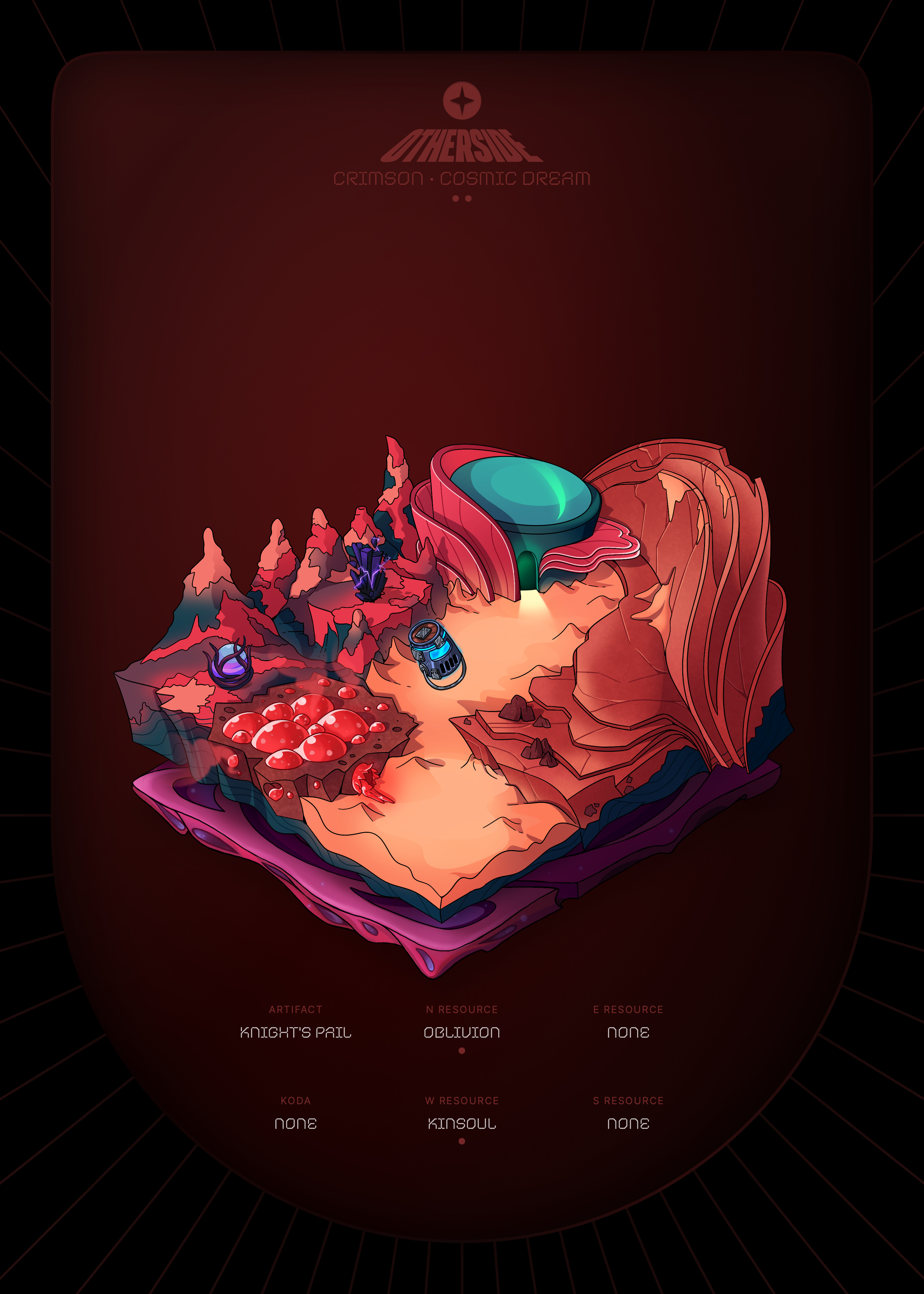 Otherdeed #89353 — Crimson