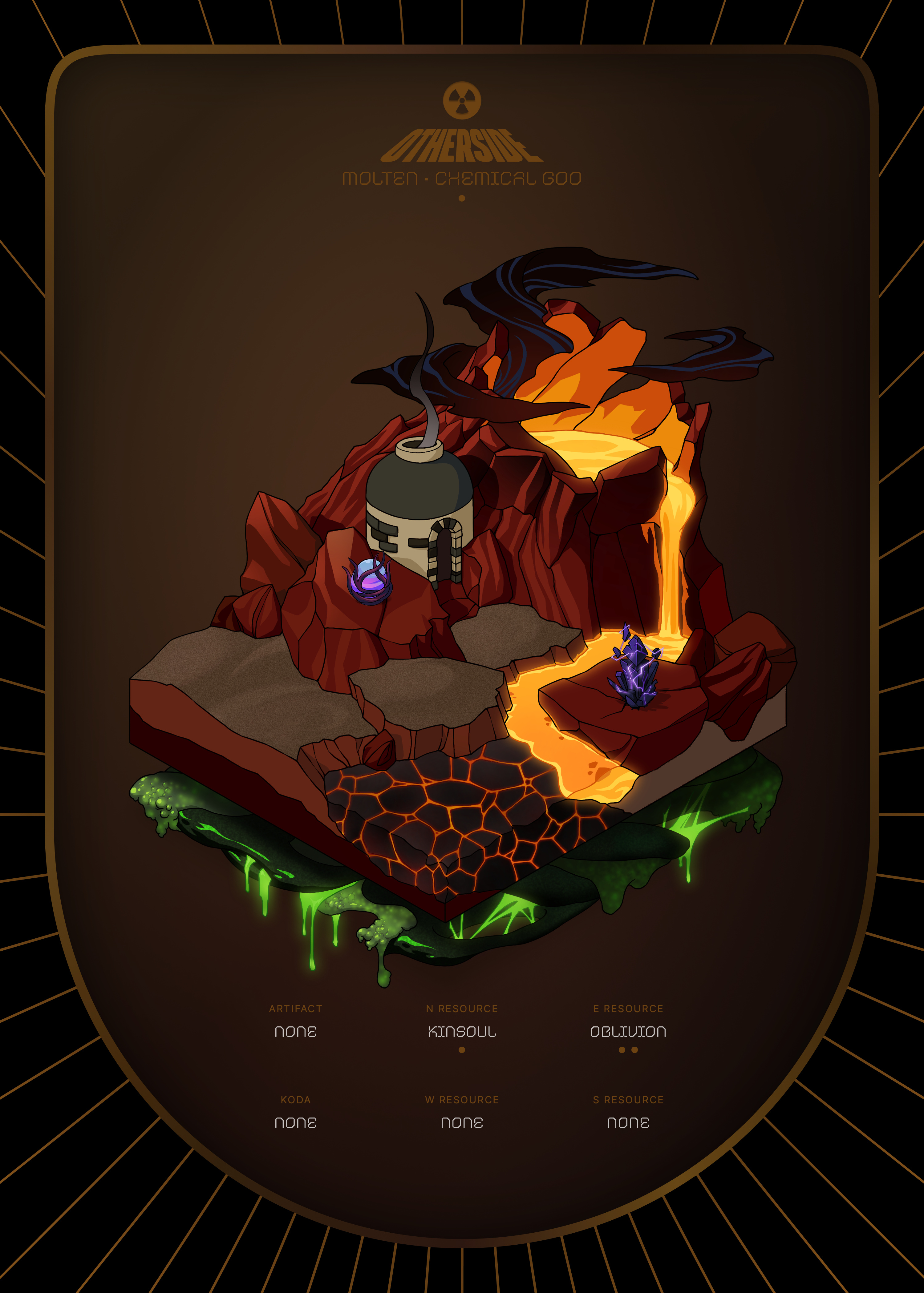 Otherdeed #11445 — Molten