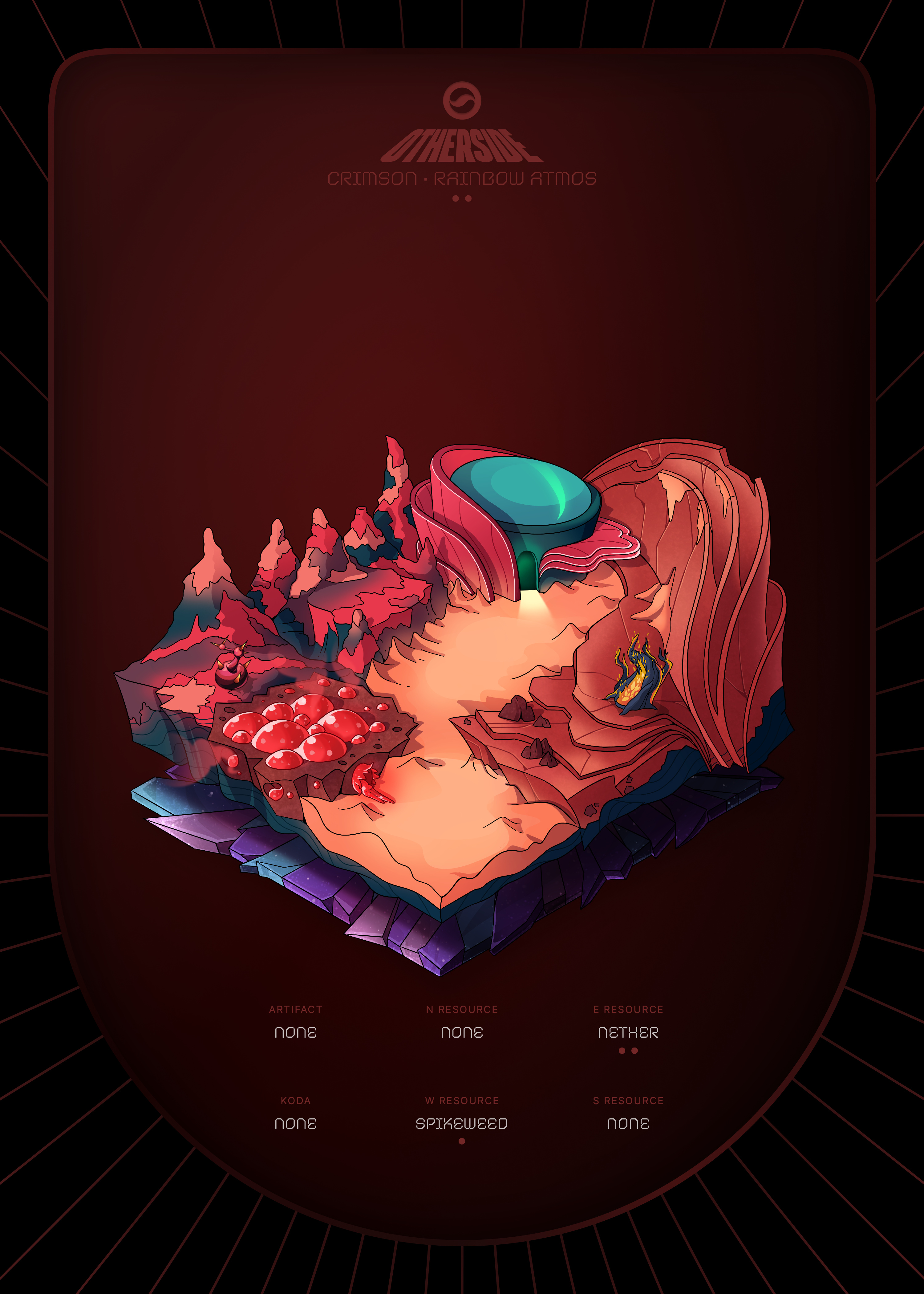 Otherdeed #69793 — Crimson