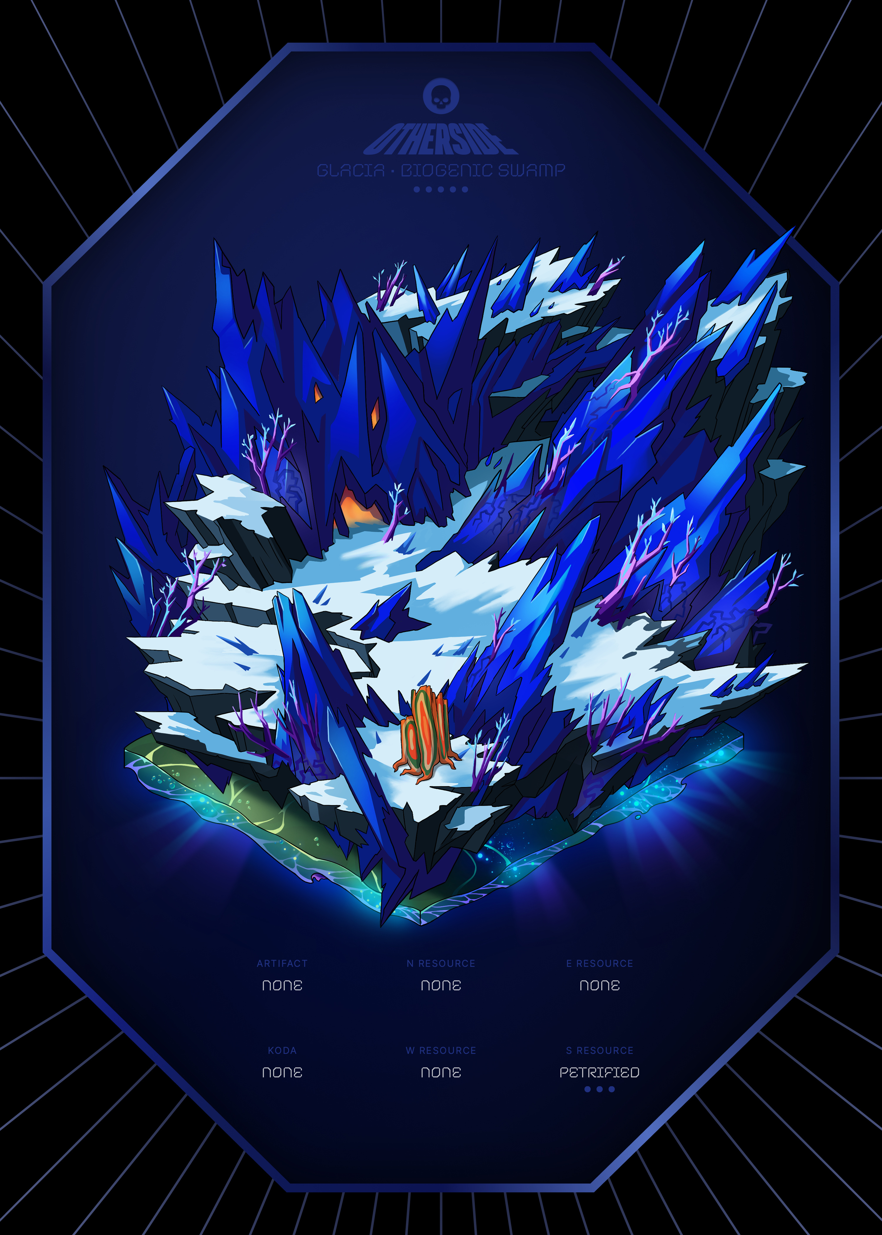 Otherdeed #3978 — Glacia
