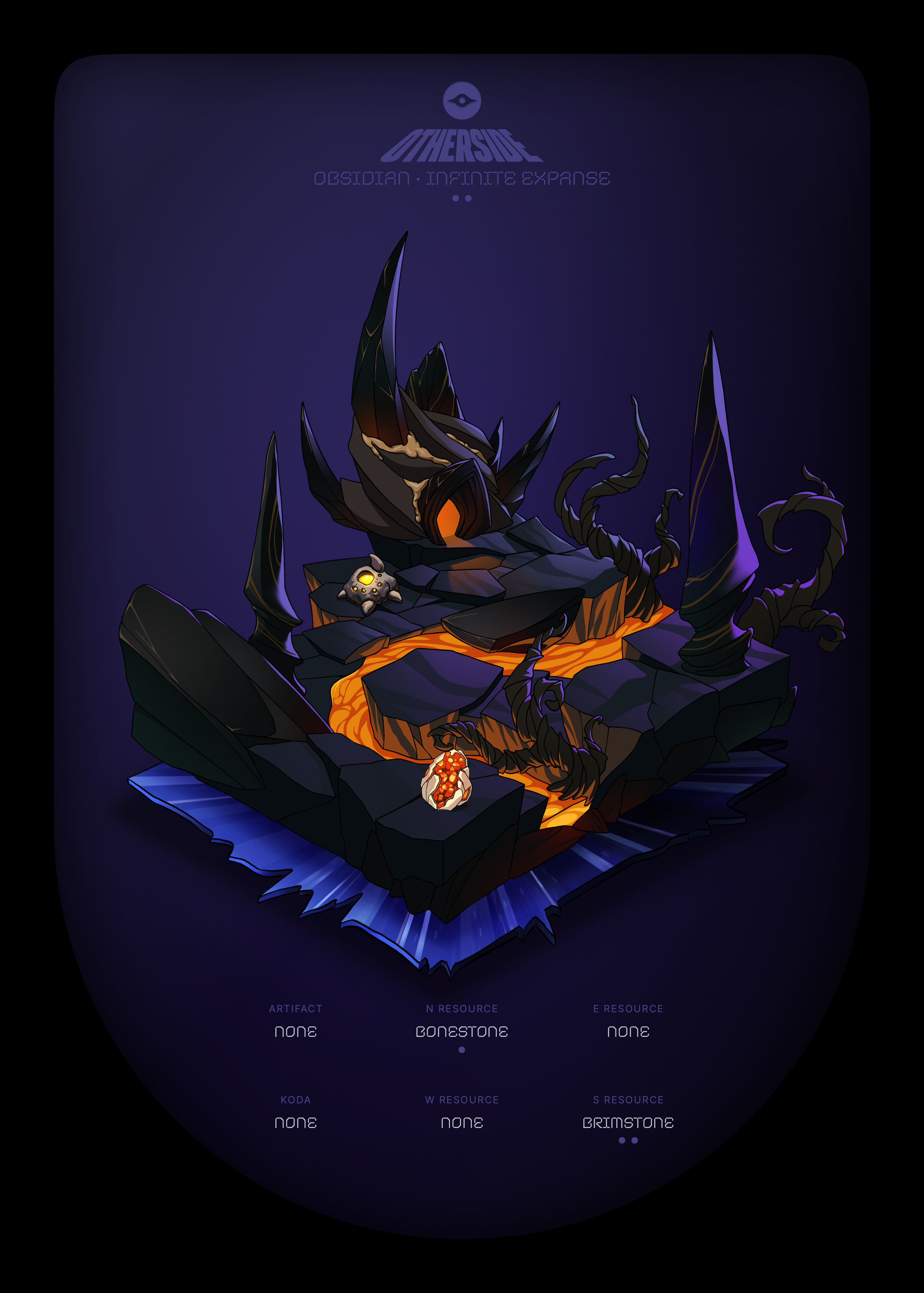 Otherdeed #49309 — Obsidian