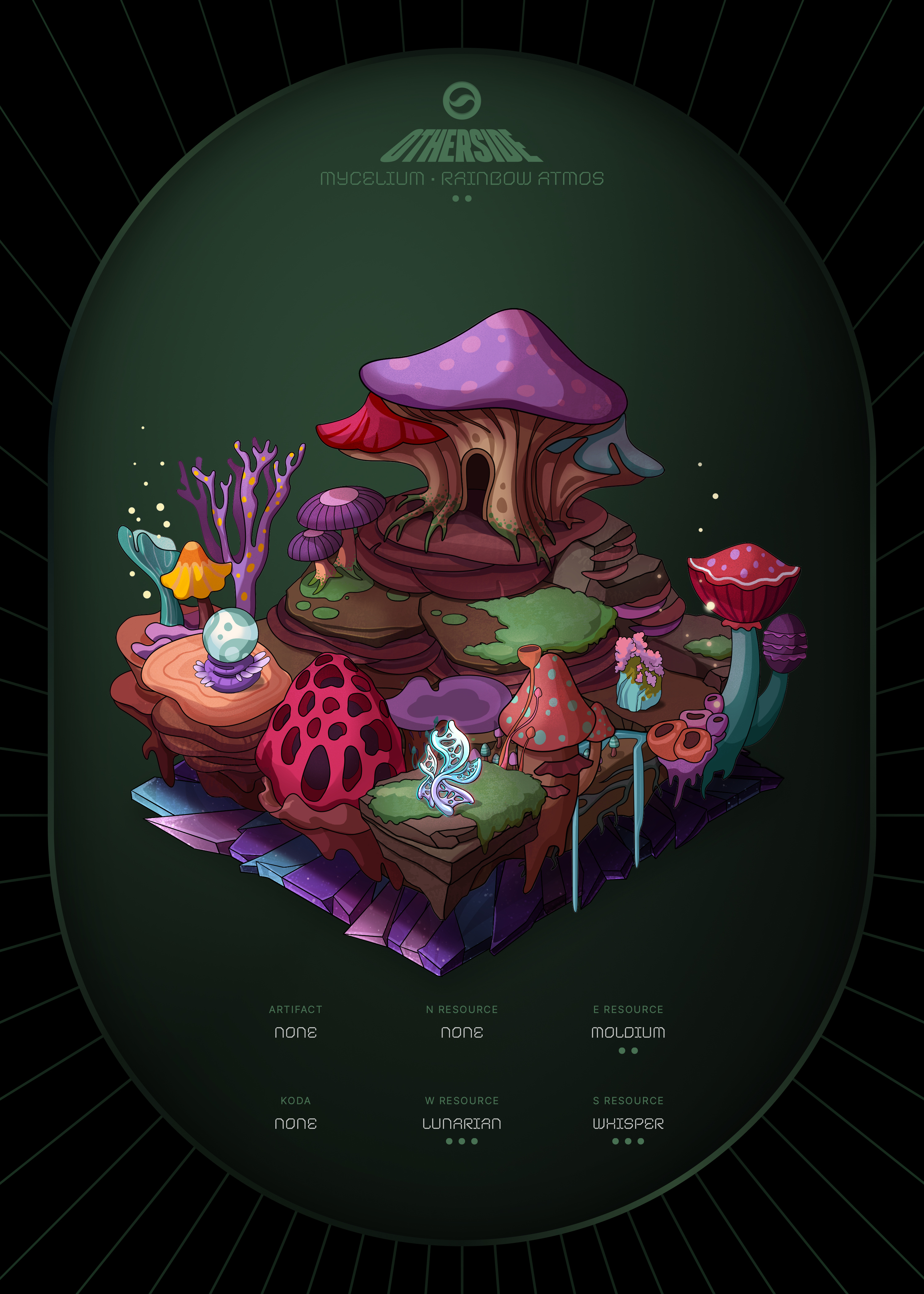 Otherdeed #66236 — Mycelium