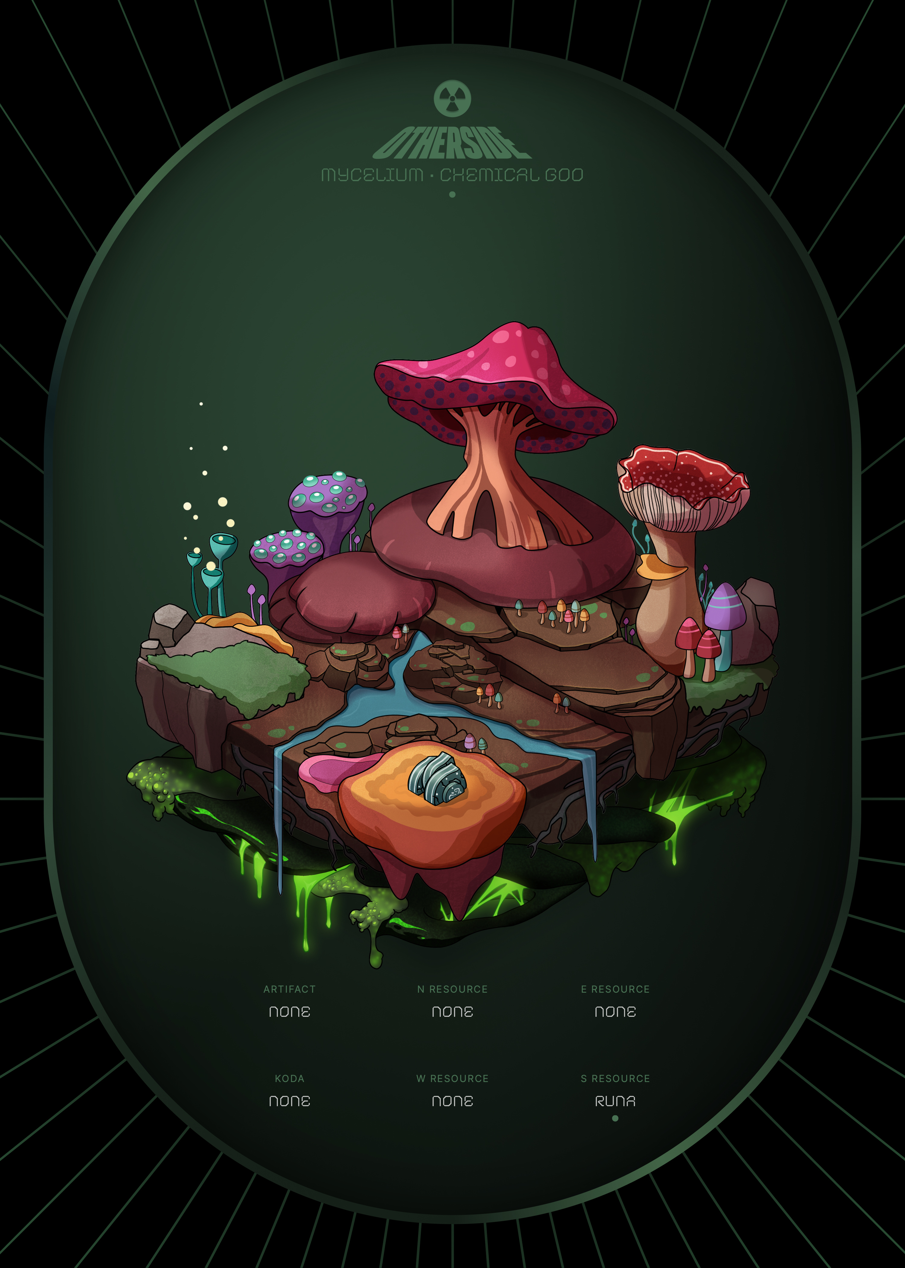 Otherdeed #25910 — Mycelium
