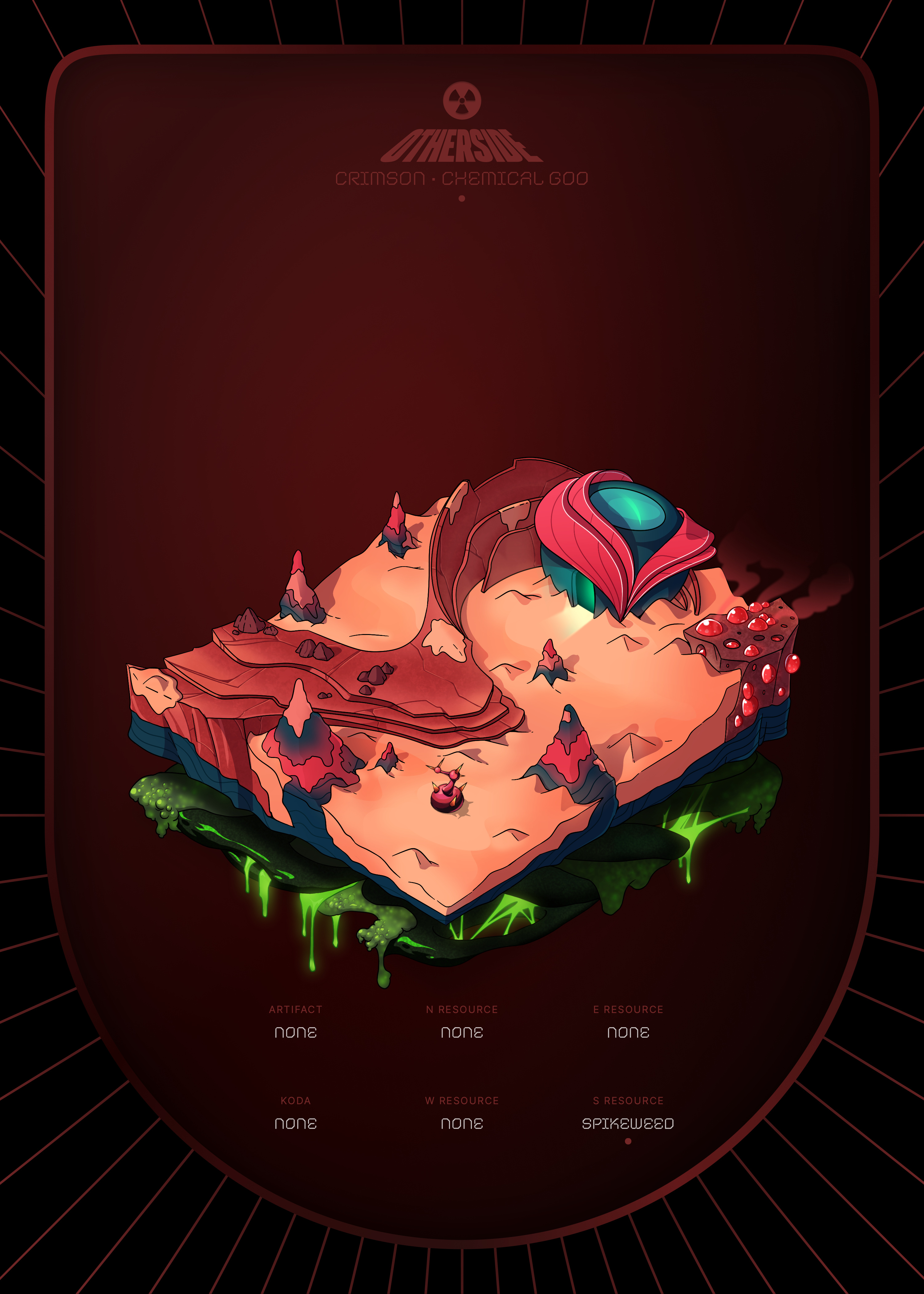 Otherdeed #17817 — Crimson